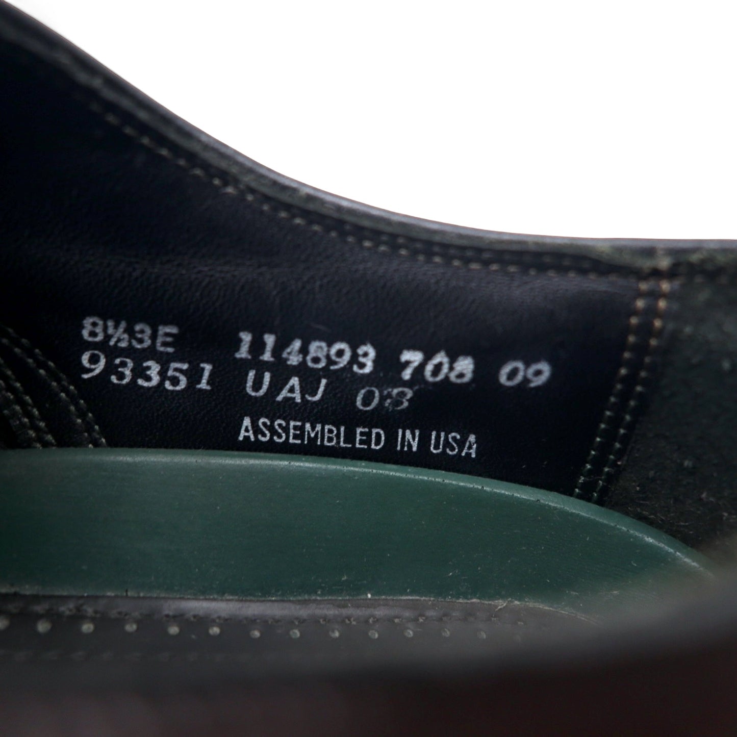 USA製 FLORSHEIM IMPERIAL ウイングチップ オックスフォードシューズ 26.5cm ボルドー レザー 93351