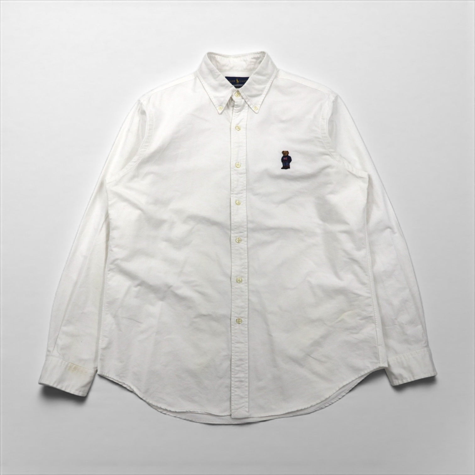 Ralph Lauren ポロベア オックスフォード ボタンダウン シャツ L