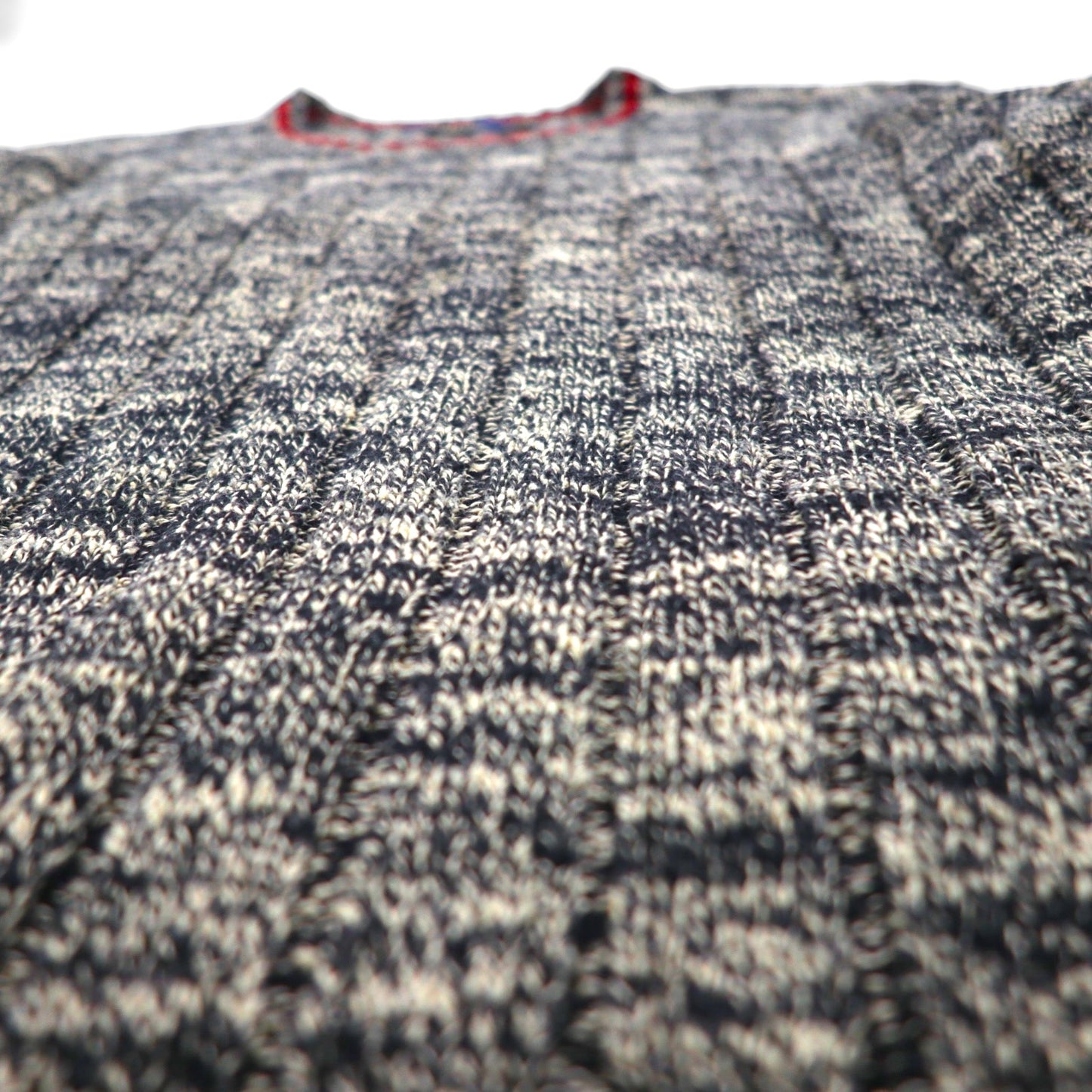 Polo Ralph Lauren ローゲージ ニット クルーネック セーター L ミックス グレー コットン