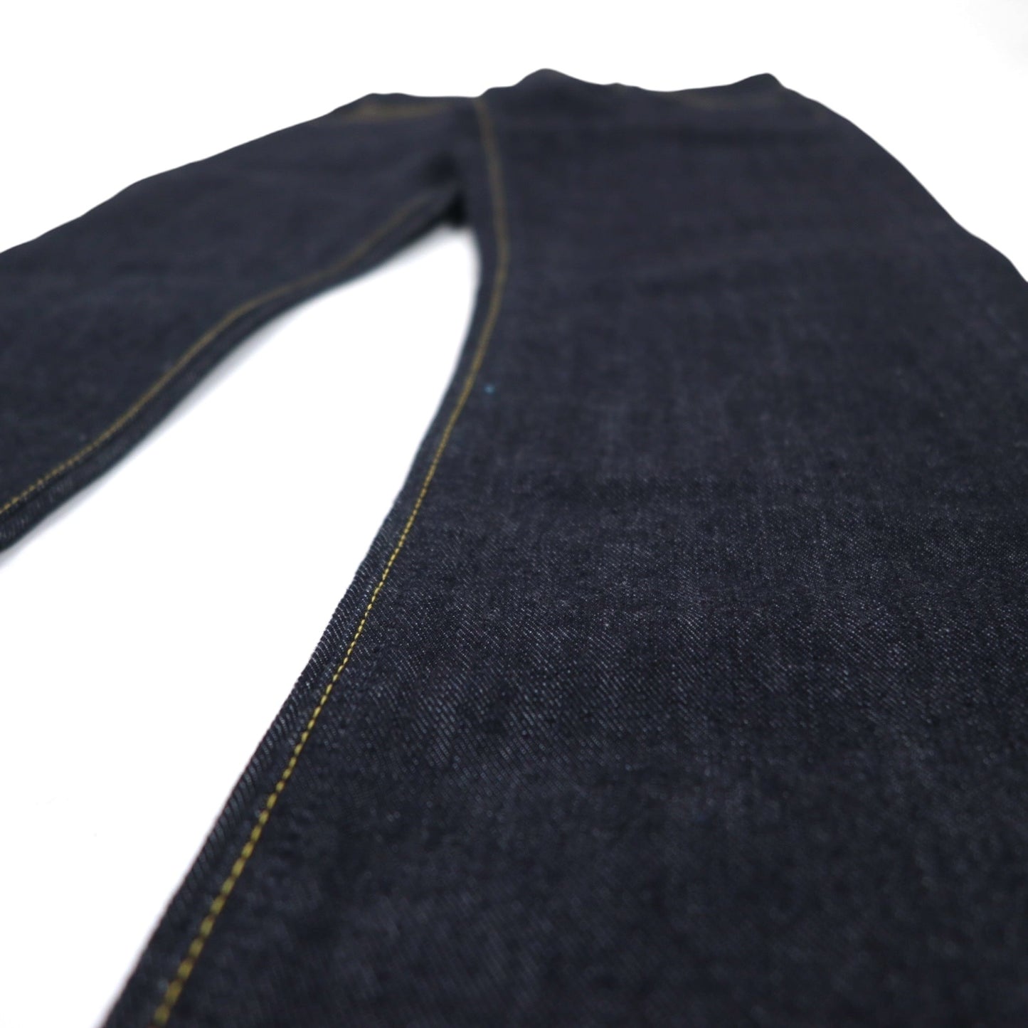 Lee RIDERS ブーツカット リジッド デニムパンツ S インディゴ ブルー ジッパーフライ レザーパッチ