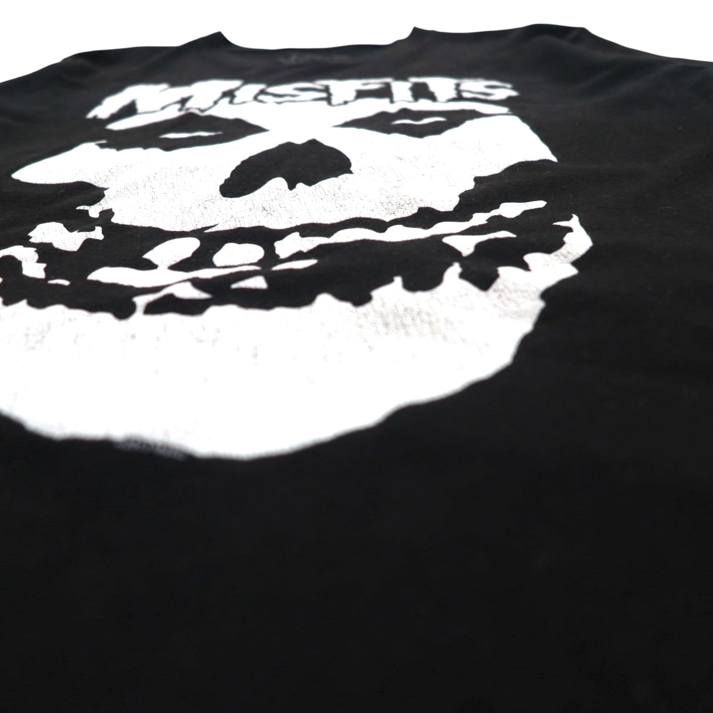 MISFITS Rock Band T-Shirt, Size M, Black Cotton, Crimson Ghost