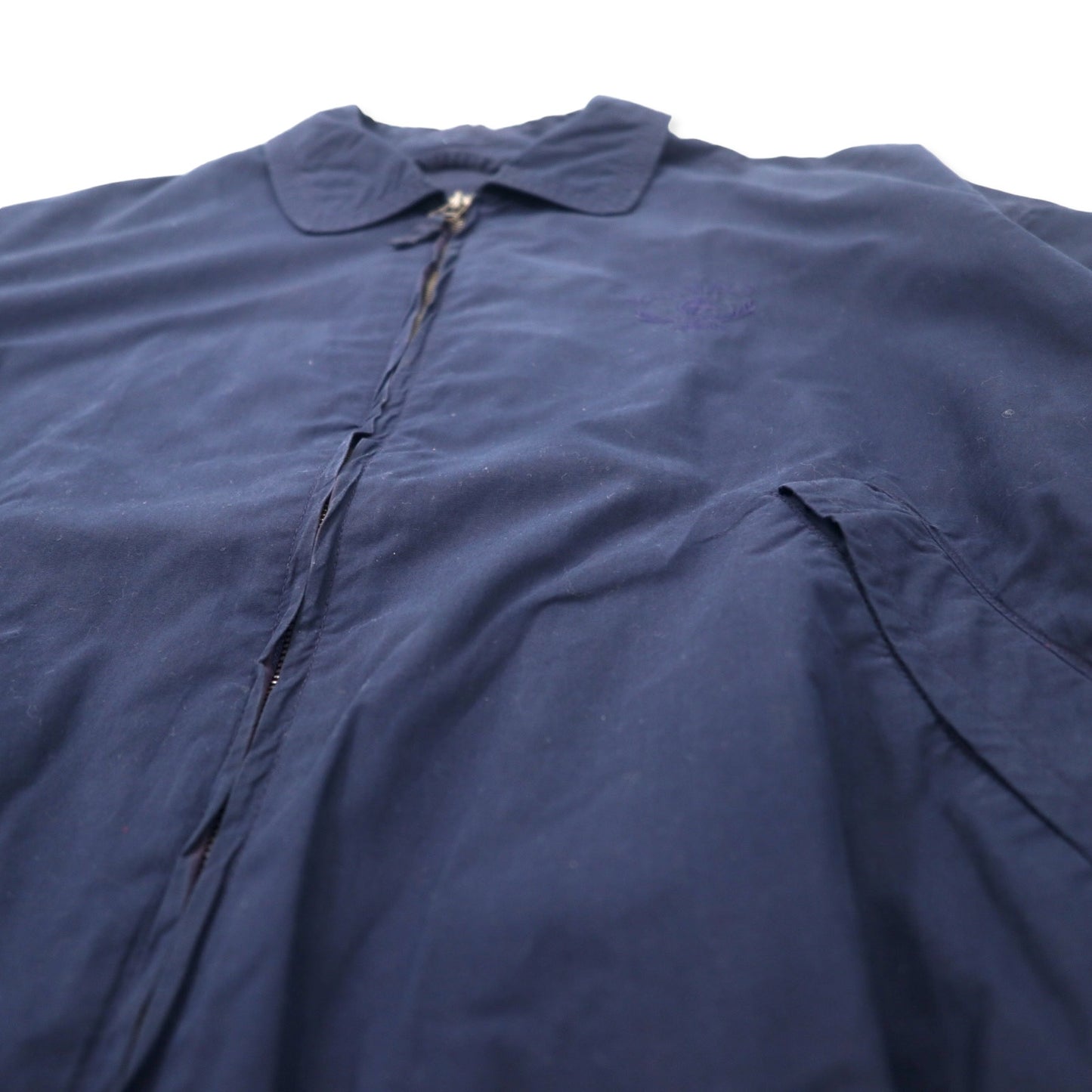 EXAMPLE by Missoni Made in Italy Swing Top 50 Navy Cotton One Point Logo Embroidery