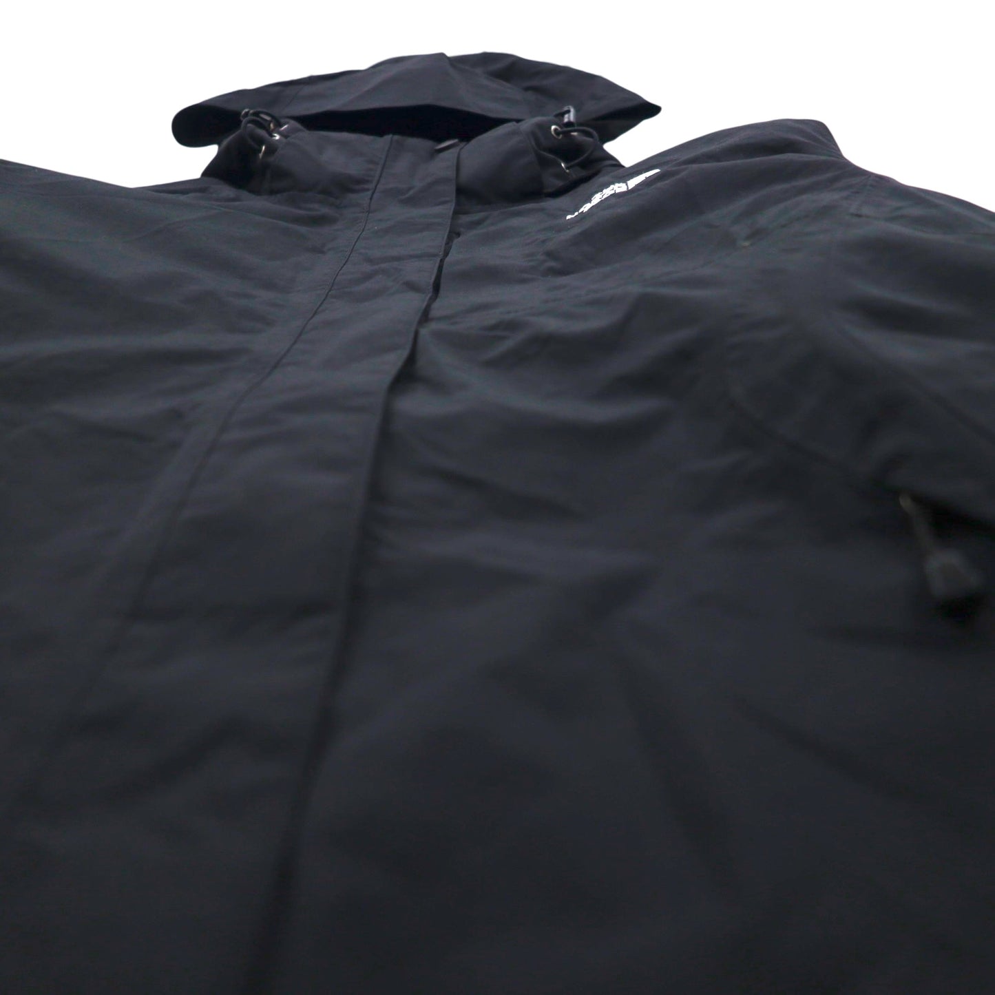 THE NORTH FACE HYVENT Mountain Parka, Black, Waterproof, Boundary Triclimate Jacket, AMVD Double Zip, US Standard