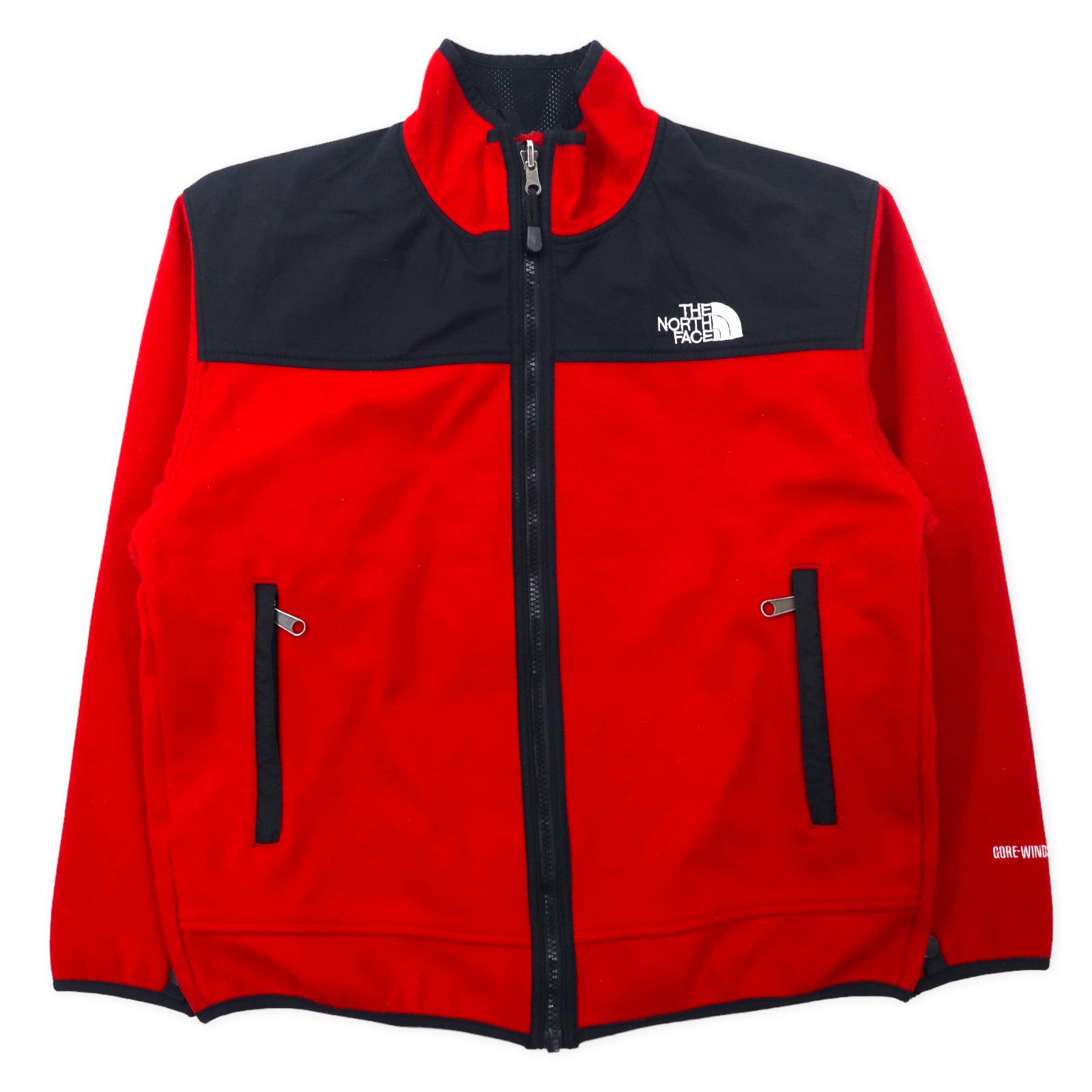 THE NORTH FACE 90's FLEECE Jacket S Red Black Goo Rind 