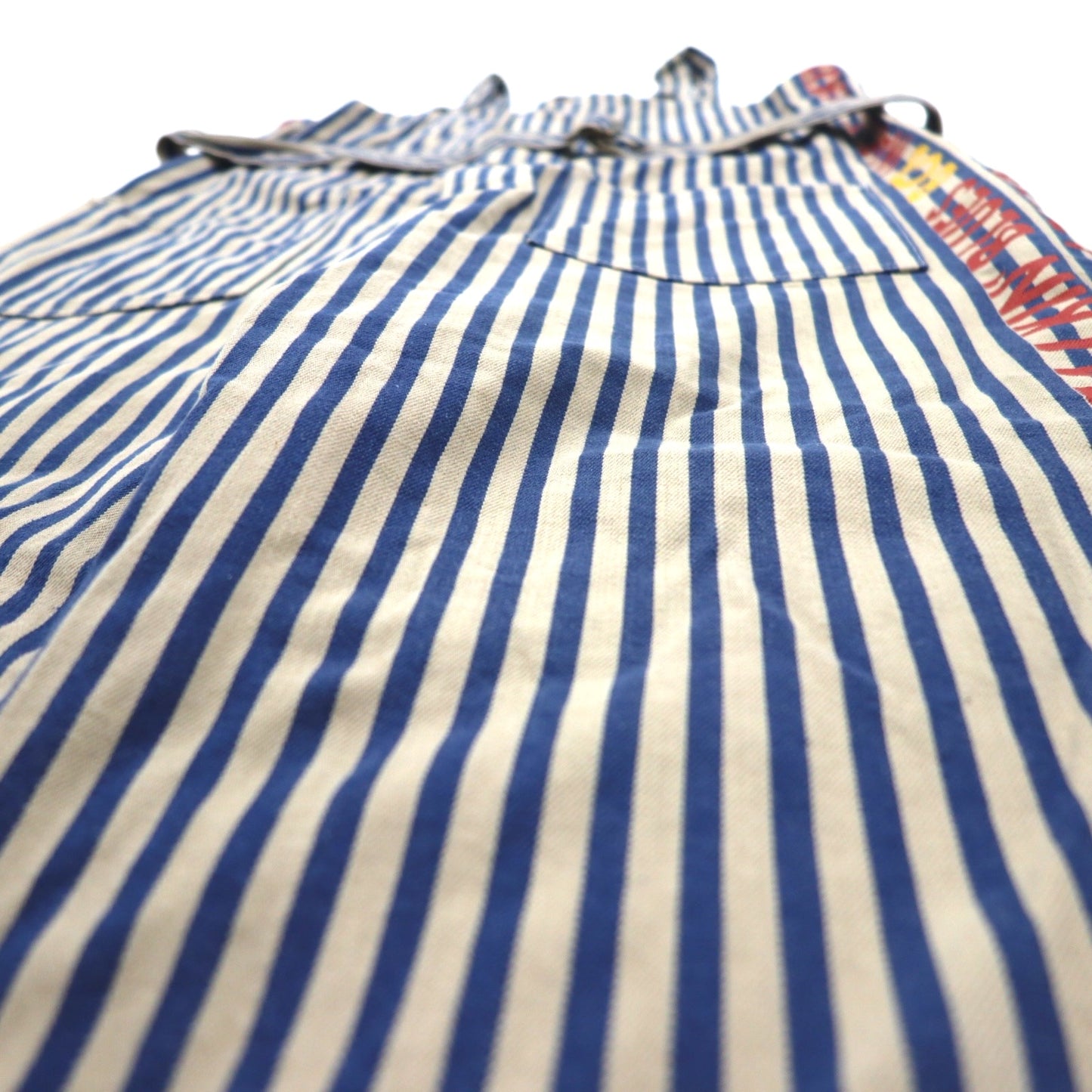 KAPITAL × ZION ROOTSWEAR オーバーオール 4 ブルー ベージュ ストライプ SINGS BOB MARLEY TALKIN’ BLUES COLLECTION ボブマーリー BK190P011