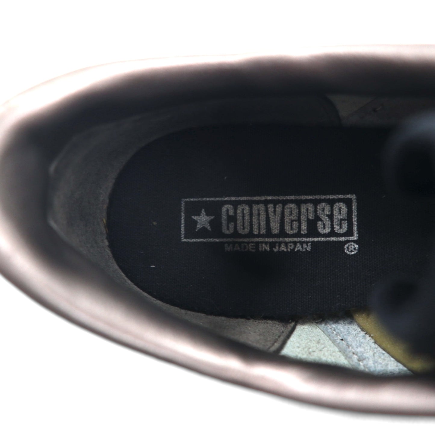 CONVERSE 日本製 ワンスター ONE STAR J ローカットスニーカー 27cm ブラック レザー