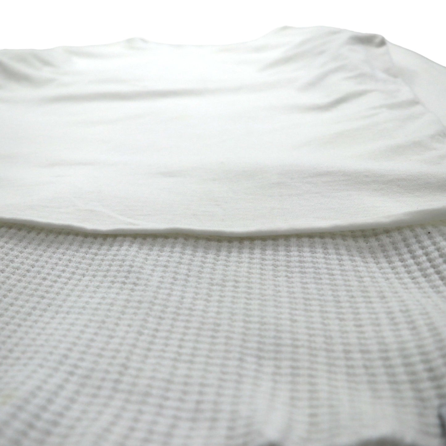 FACETASM サーマル レイヤード ロングスリーブ Tシャツ XL ホワイト コットン BQ-SW-U03 日本製