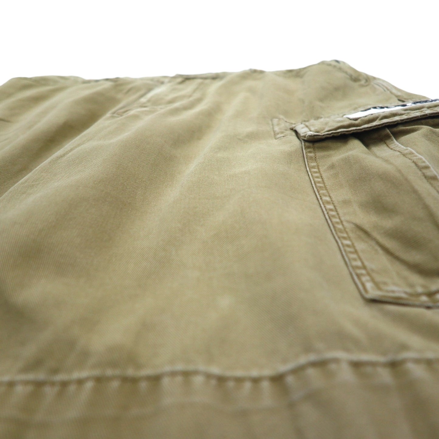 POLO JEANS COMPANY RALPH LAUREN バギー ショート カーゴパンツ ハーフパンツ L ベージュ コットン