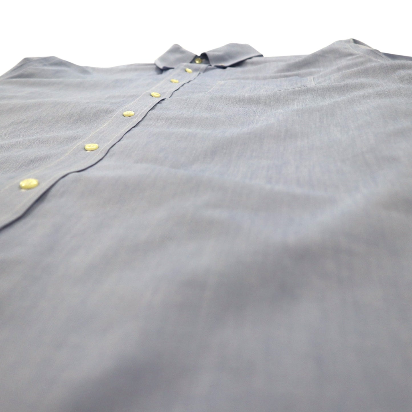 Brooks Brothers 346 ボタンダウンシャツ XL ブルー コットン REGULAR FIT NON-IRON