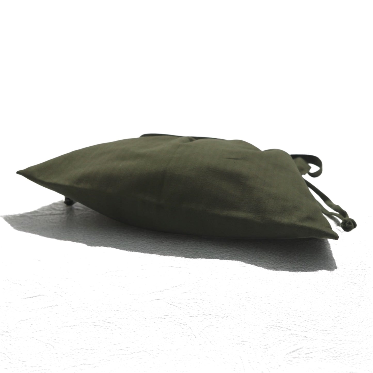 US ARMY American Red Cross Drawstring Shoulder Bag Khaki Military YMCL KY Deadstock Unused