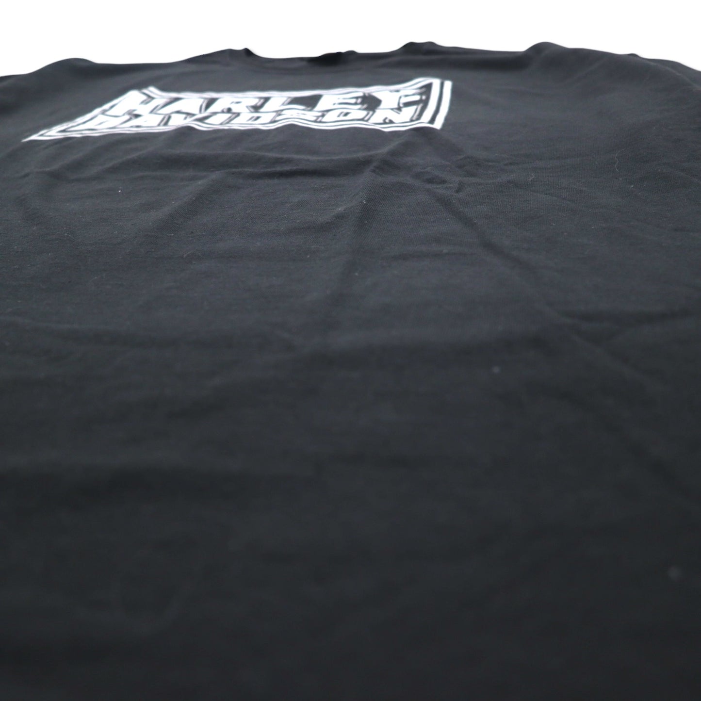 HARLEY DAVIDSON Double-sided Print T-shirt XXL Black Cotton TOKYO JAPAN