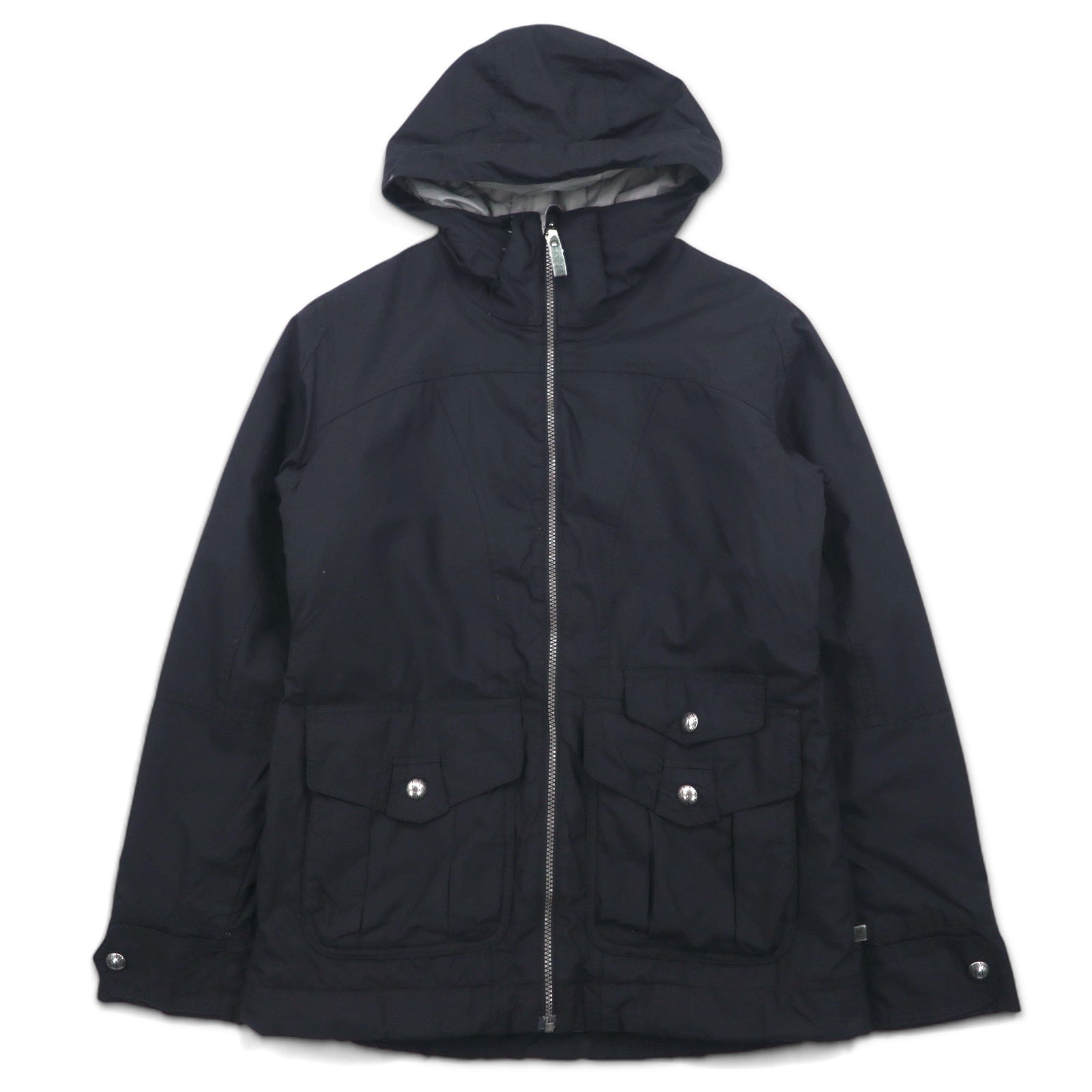 burton マウンテンパーカー S ブラック ナイロン DRYRIDE 防水 スキー 