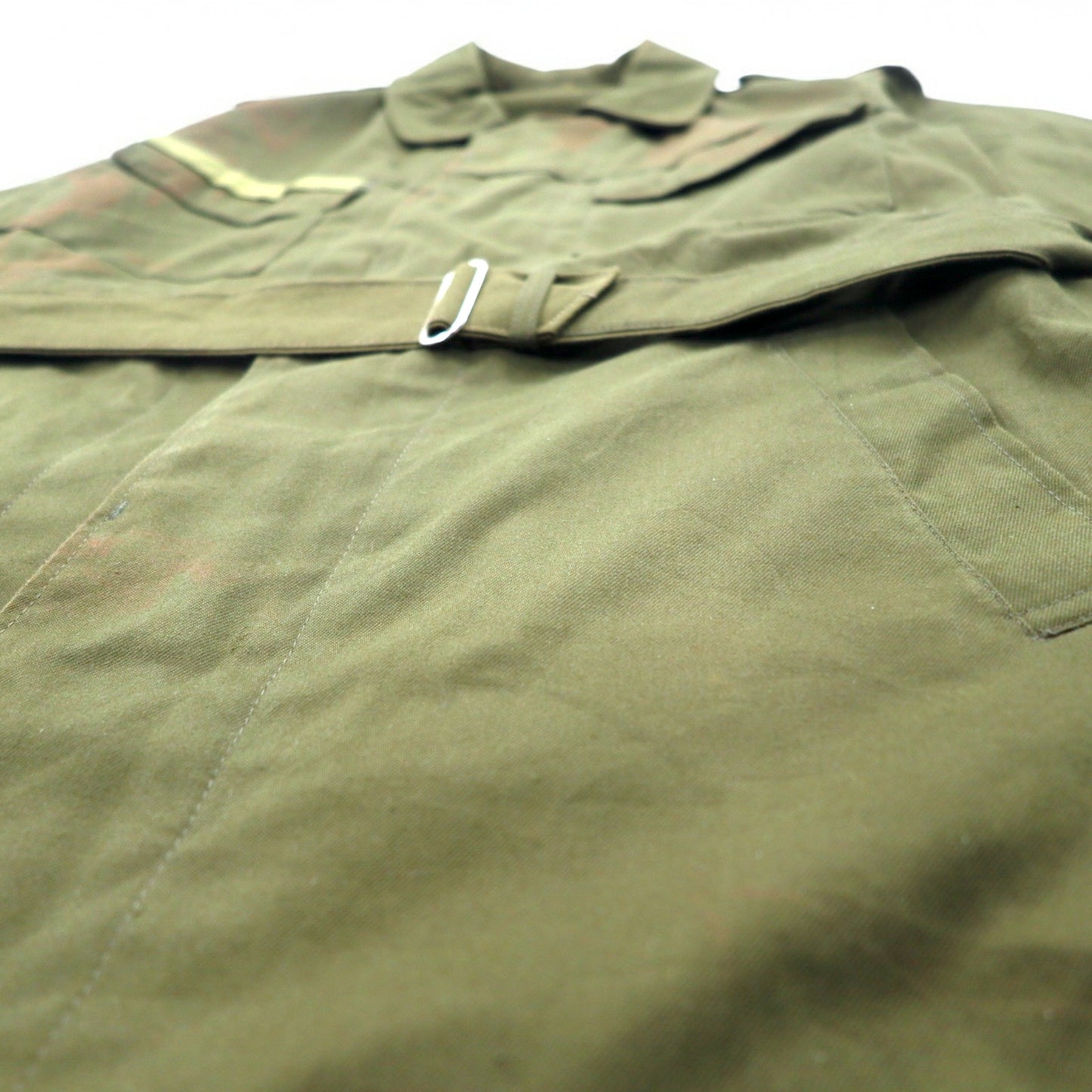 Vintage Czech Army チェコ軍 90年代 M-85 フィールドジャケット XL カーキ ミリタリー ベルト付き zekon michalovce