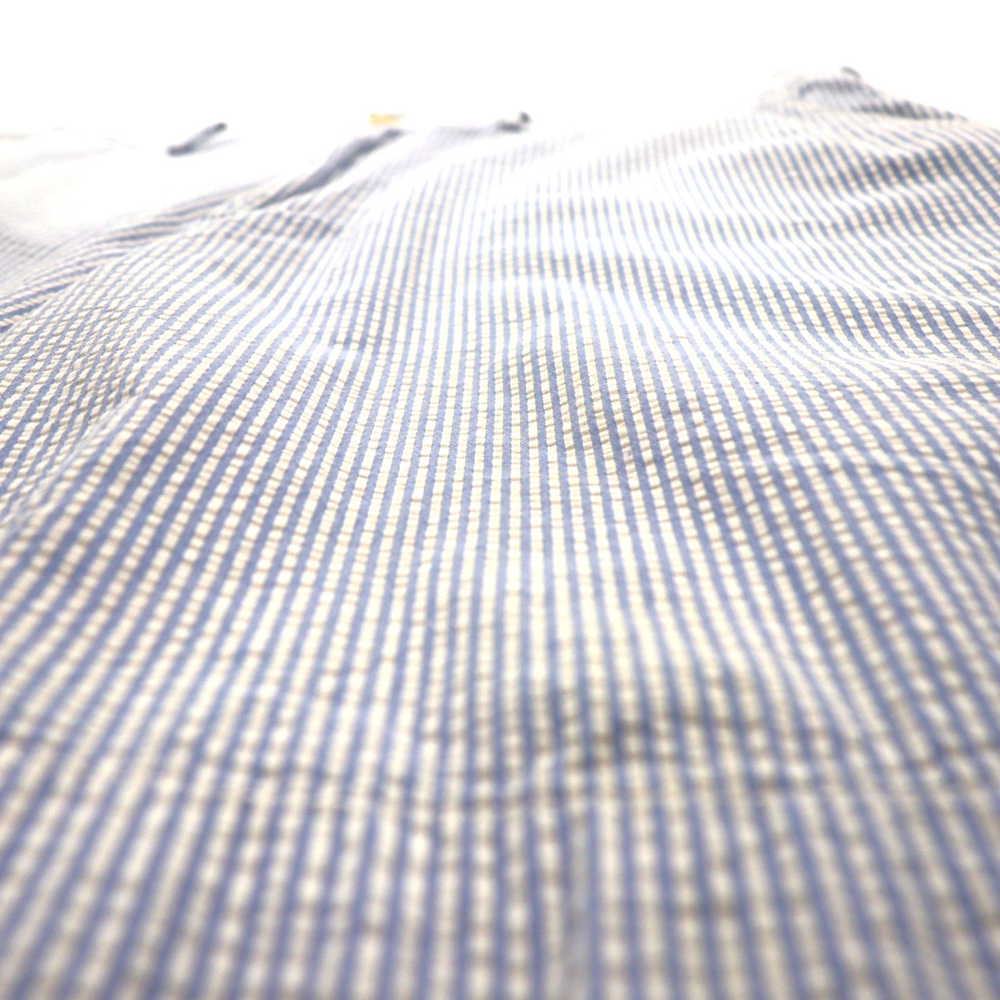 Polo by Ralph Lauren 90年代 シアサッカー ショートパンツ ハーフパンツ L ブルー ホワイト ストライプ スリランカ製