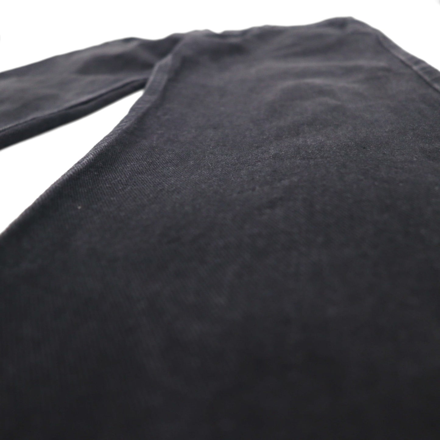 Lee ストレート ジーンズ REGULAR FIT STRAIGHT JEANS ブラックデニムパンツ L ジッパーフライ USAモデル 2008908 メキシコ製