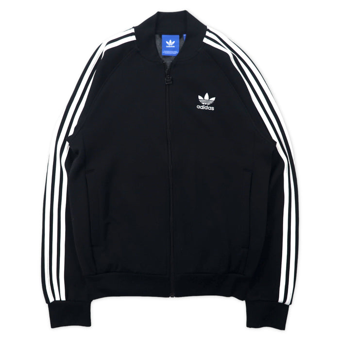 adidas originals Superstar Track Jacket Jersey ATP Type M Black Polyester Trefoil Logo 3 Stripes