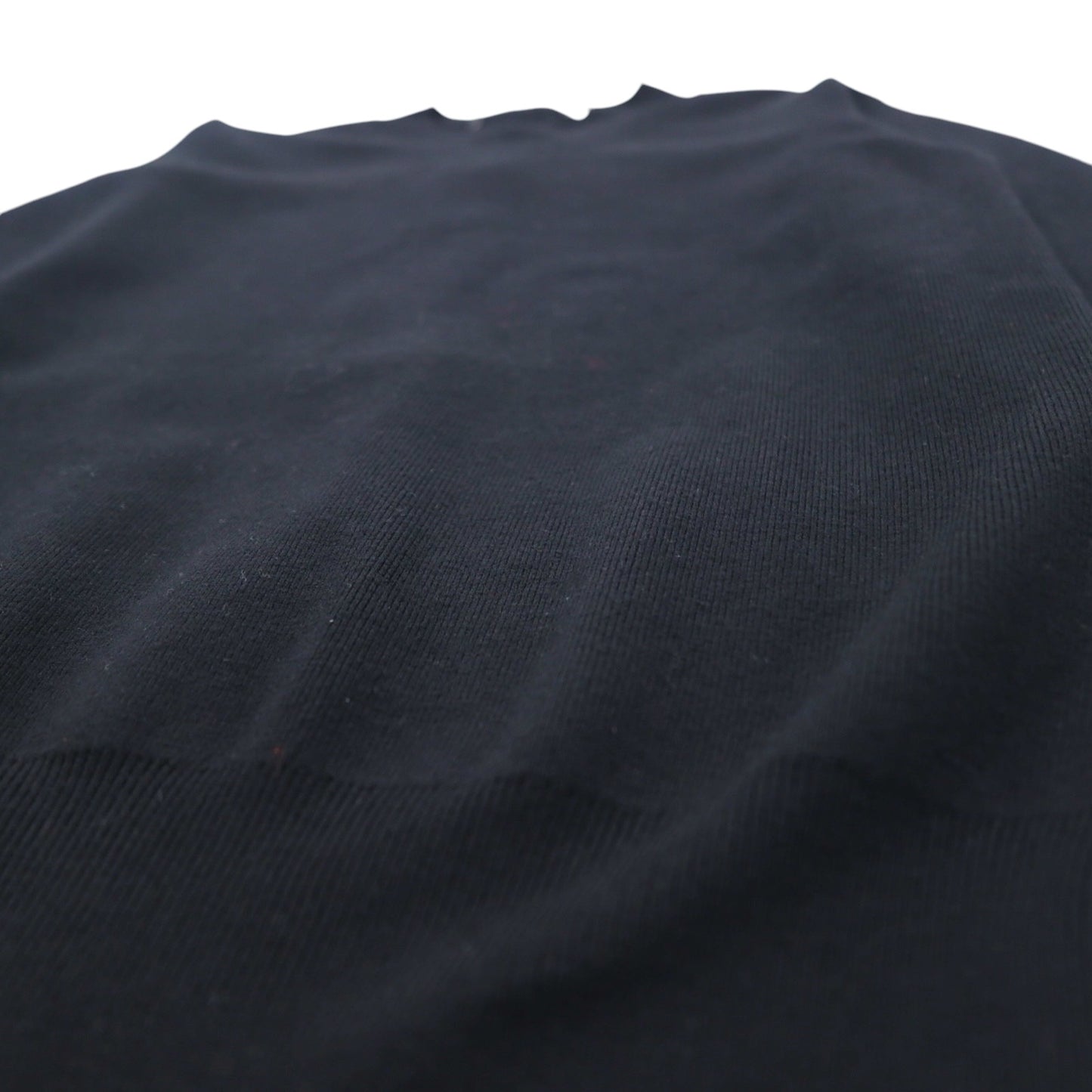 JOHNBULL バックボタン モックネック ニット セーター FREE ブラック ZC502 194-0077