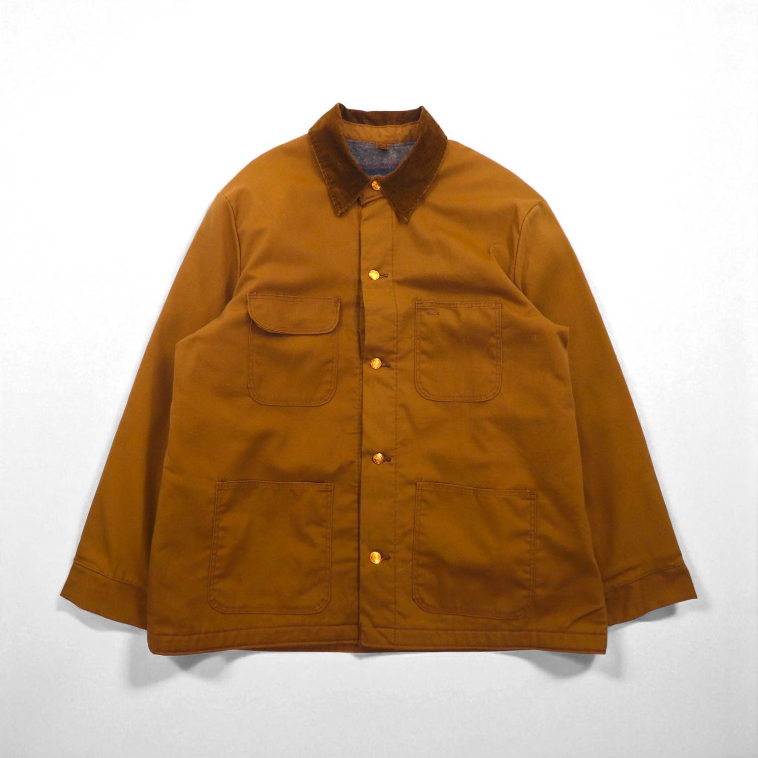 Wrangler 70年代 ダック カバーオール XL キャメル ブラウン