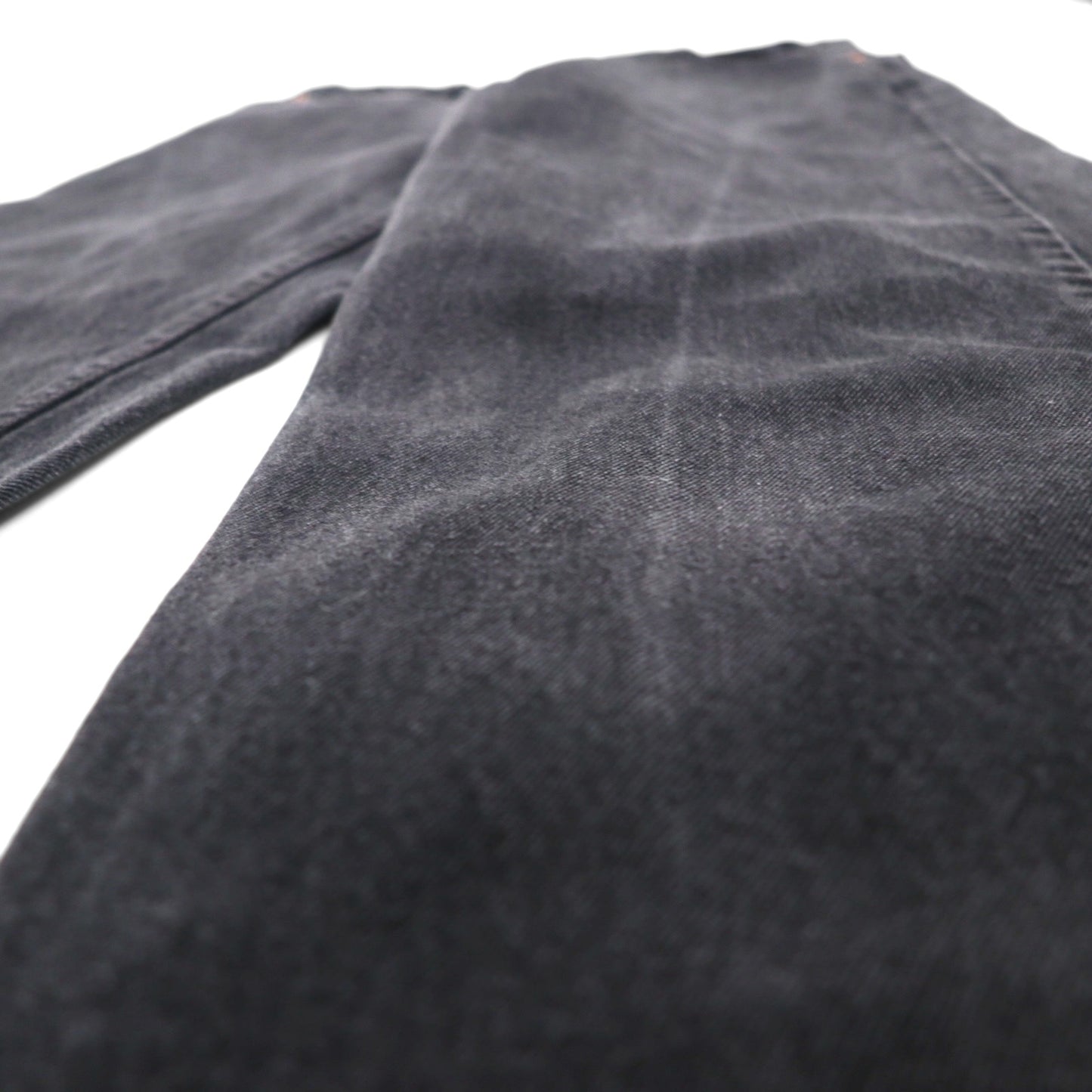 Levi's 90s Made in USA 550 Baggy Tapered Denim Jeans, Size L, Black, Relaxed Fit, 550-0260