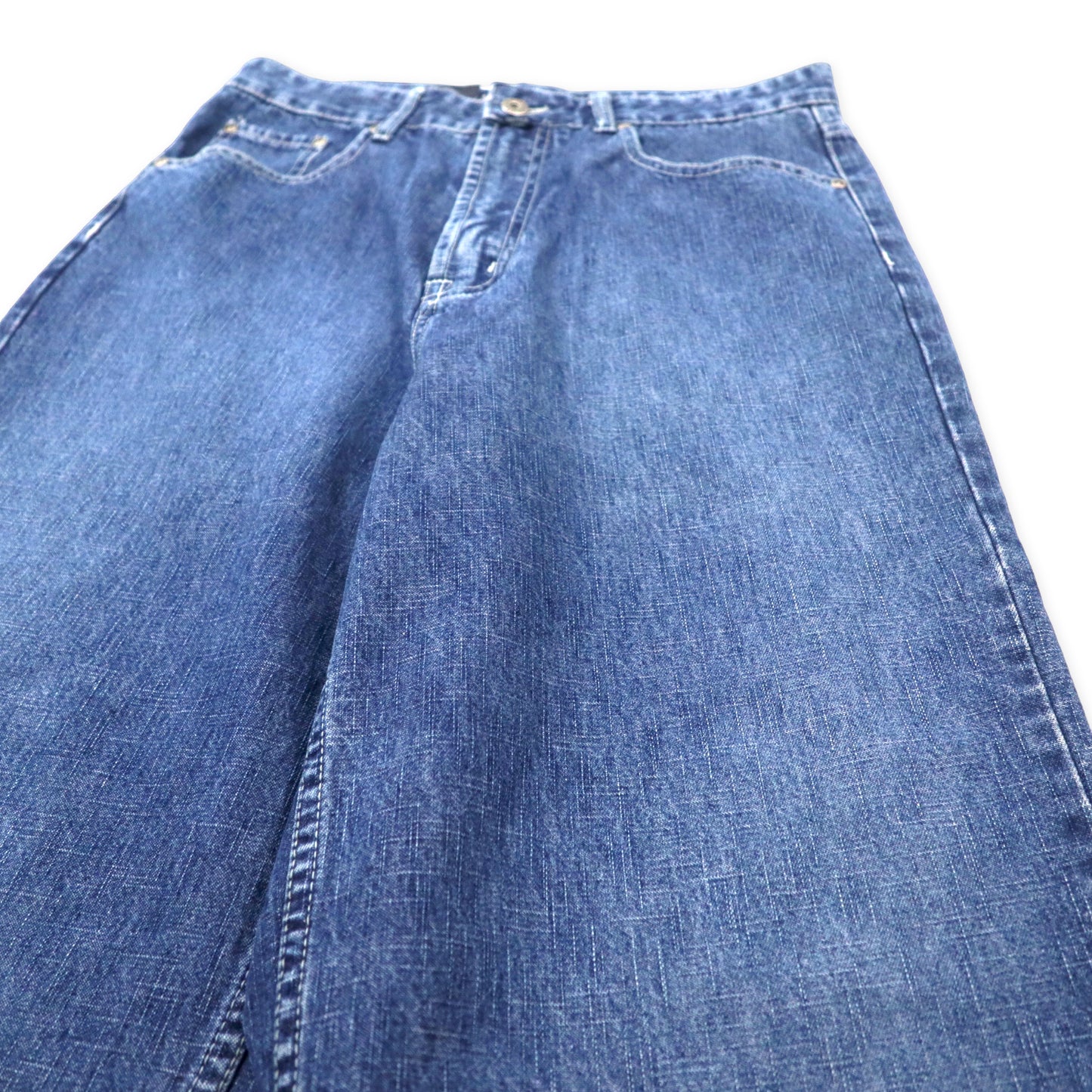 NAUTICA JEANS 90年代 バギー デニムパンツ 32 ブルー トルコ製