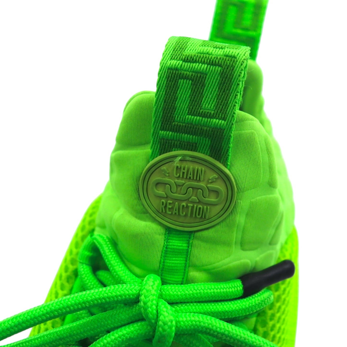 VERSACE イタリア製 チェーンリアクション chain reaction スニーカー 29cm グリーン メッシュ