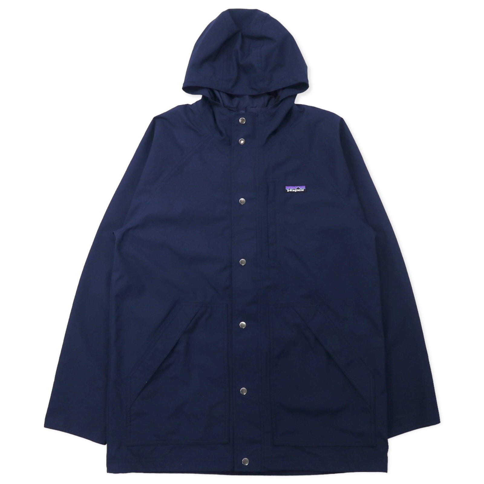 Patagonia Mountain HOODIE M Navy H2NO Waterproof polyester Double 