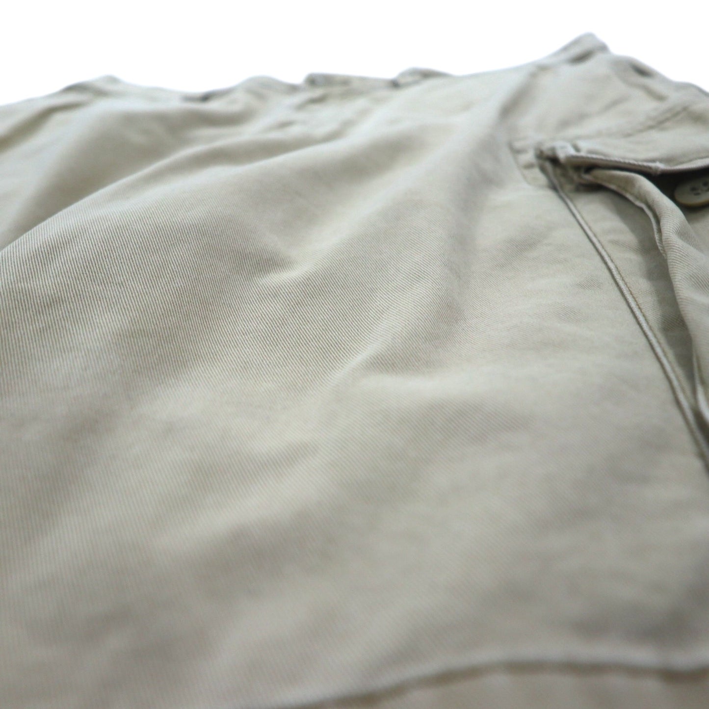 Polo by Ralph Lauren 90年代 ポロチノ ショート カーゴパンツ ハーフパンツ M ベージュ コットン