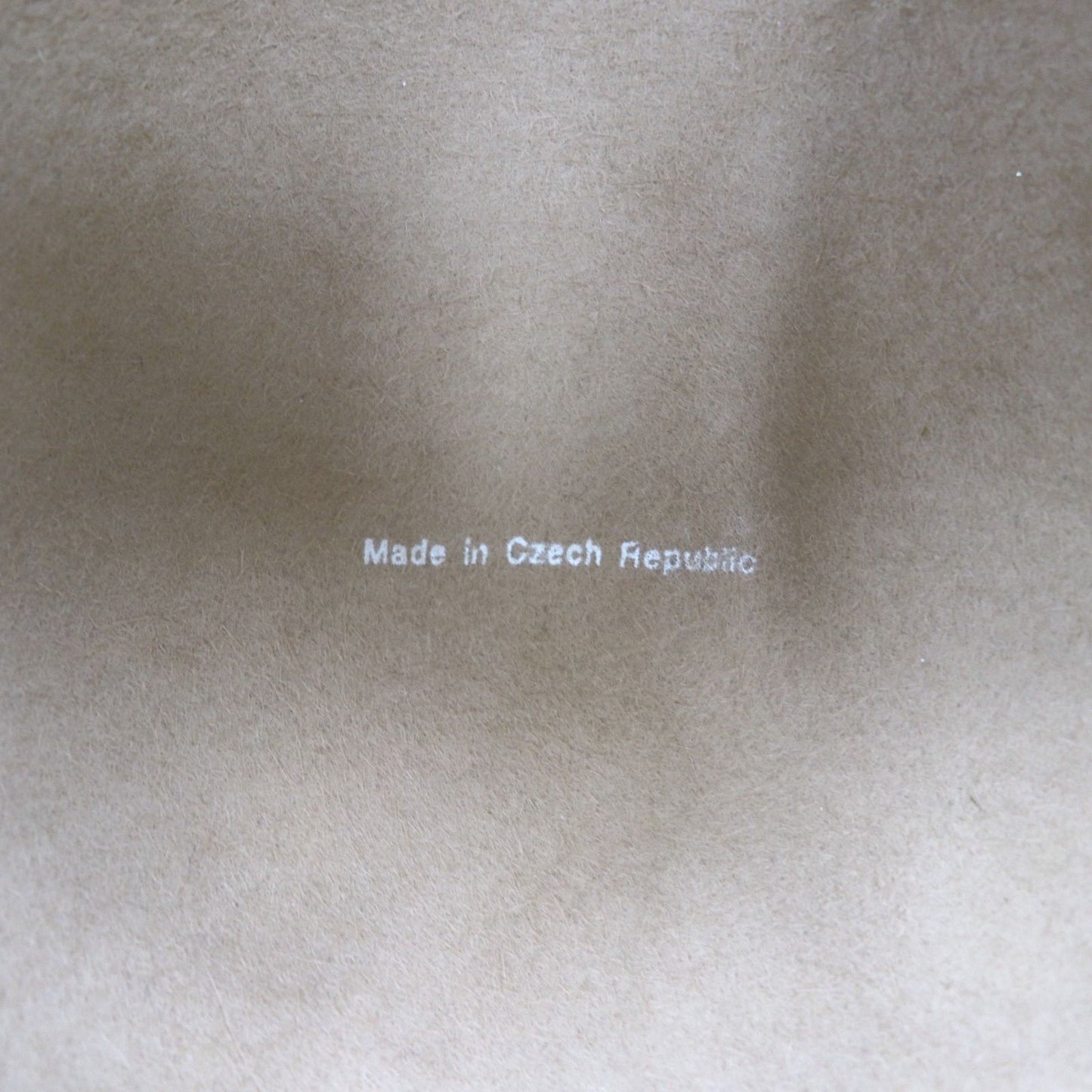 saravah ウール フェルト ロールキャップ ブリムレス ハット 59cm ベージュ 日本製