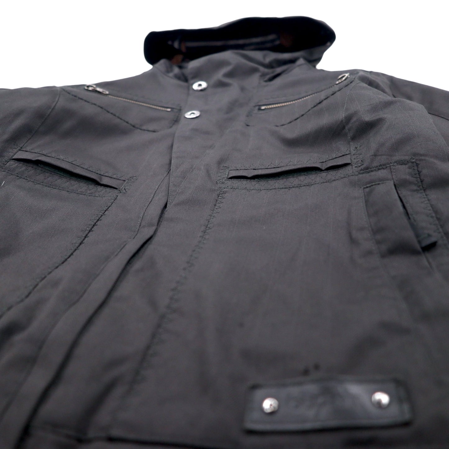 burton マウンテンパーカー S ブラック ポリエステル DRYRIDE 防水 スキーウェア