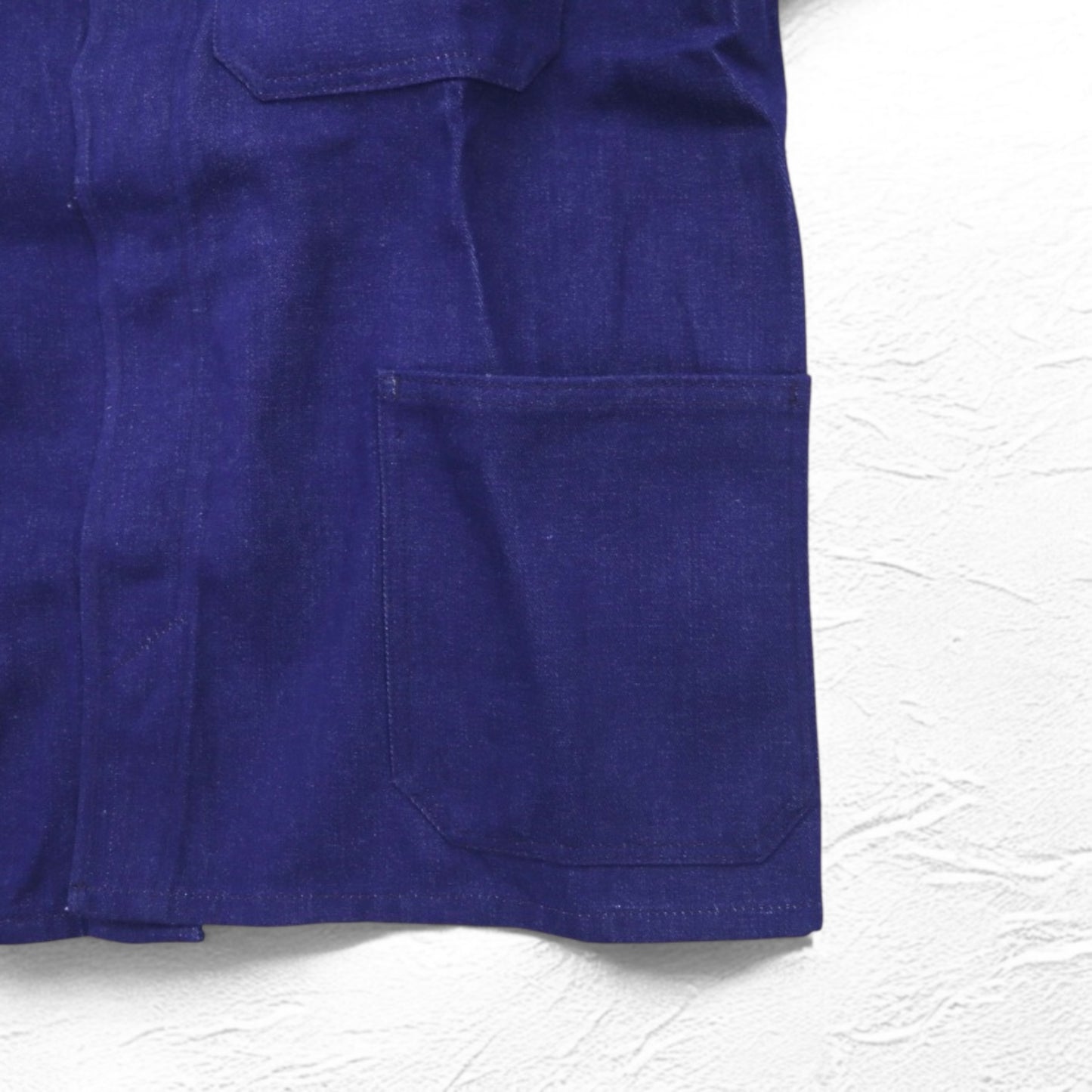 Vintage 70s Euro Work Jacket SANFOR 70年代 ドイツ製 デニム カバーオール ワークジャケット L デッドストック 未使用品