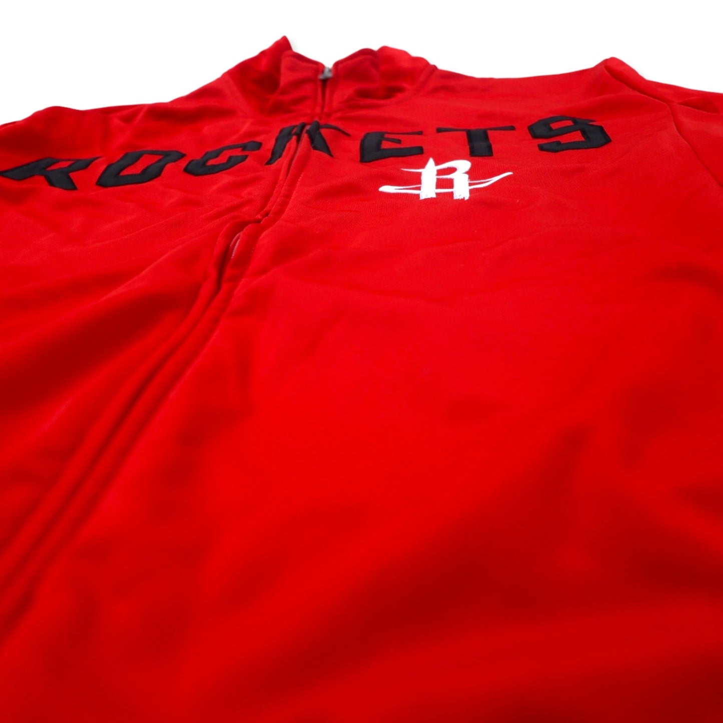 NBA Track Jacket Jersey L Red Polyester ROCKETS