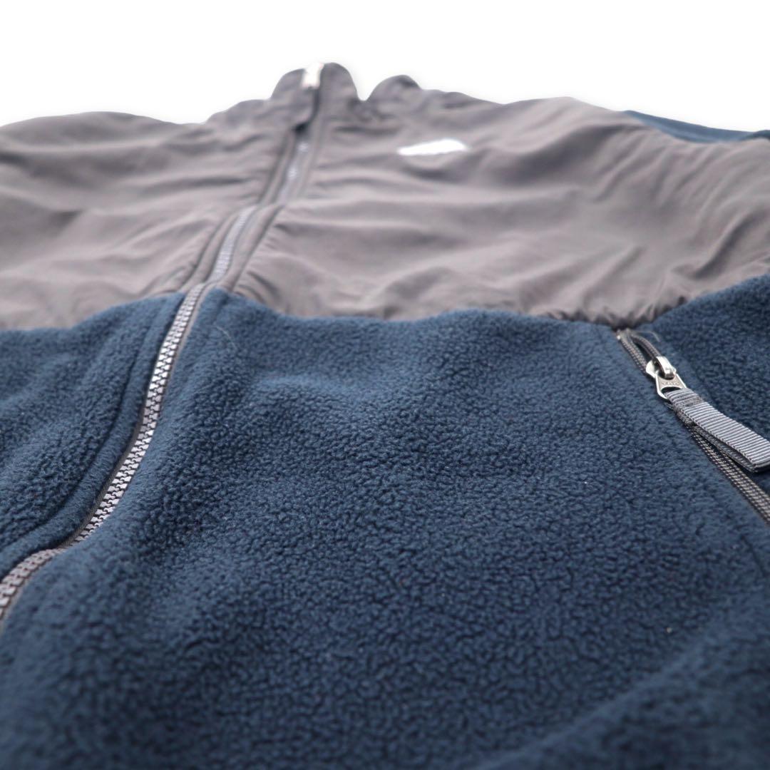 THE NORTH FACE Denali Jacket Fleece S Navy POLARTEC Polyester Logo Embroidery