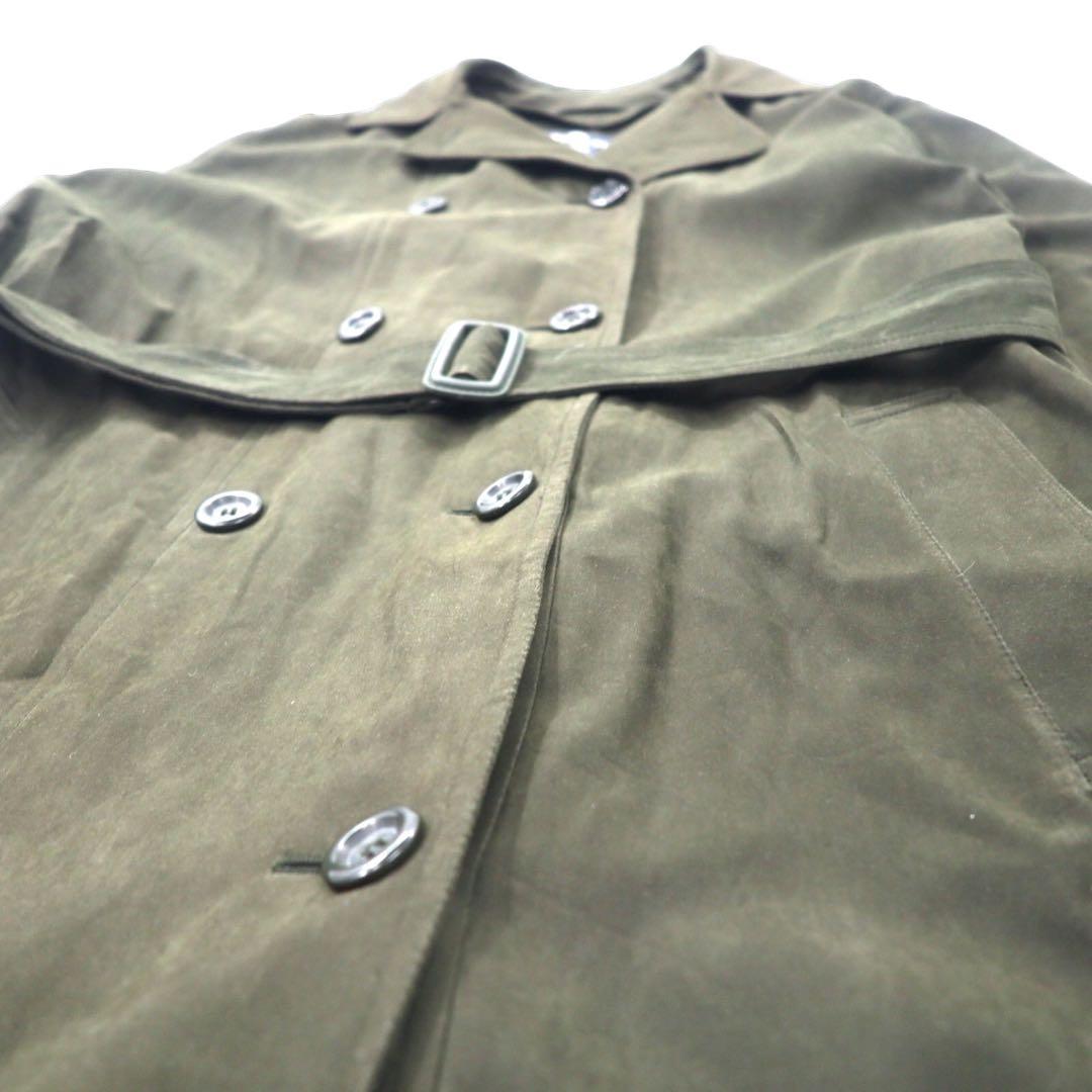 LONDON FOG Trench Coat 10 Brown Polyester Hood Detachable Liner Detachable