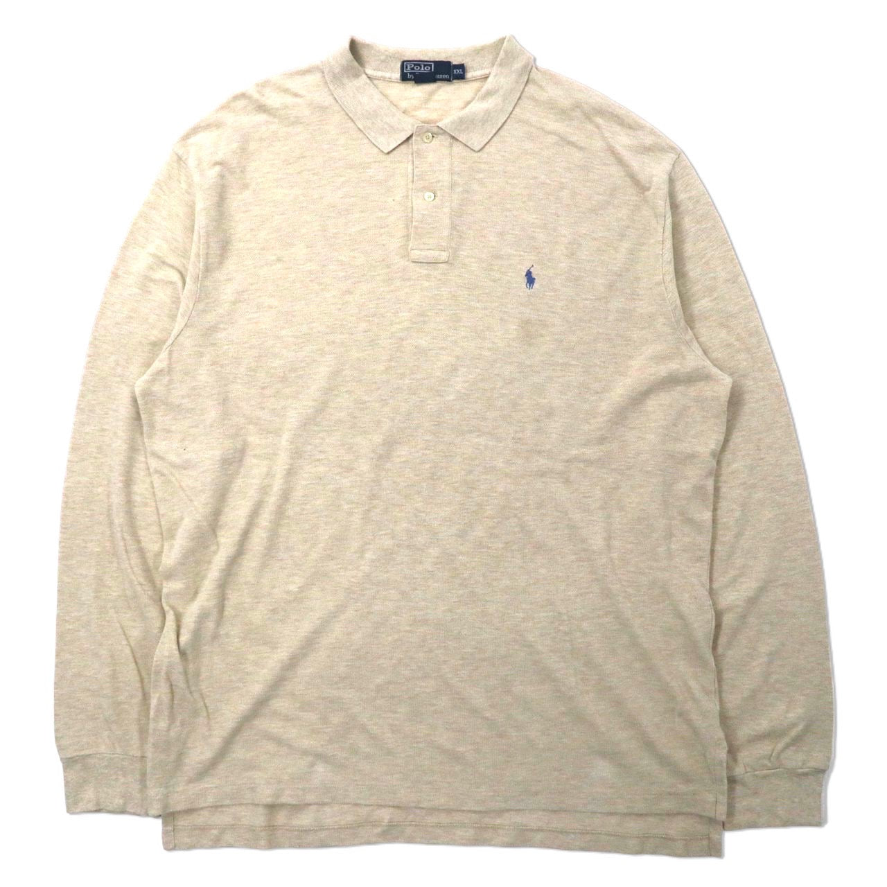 Polo by Ralph Lauren ビッグサイズ ラガーシャツ 長袖ポロシャツ XXL 