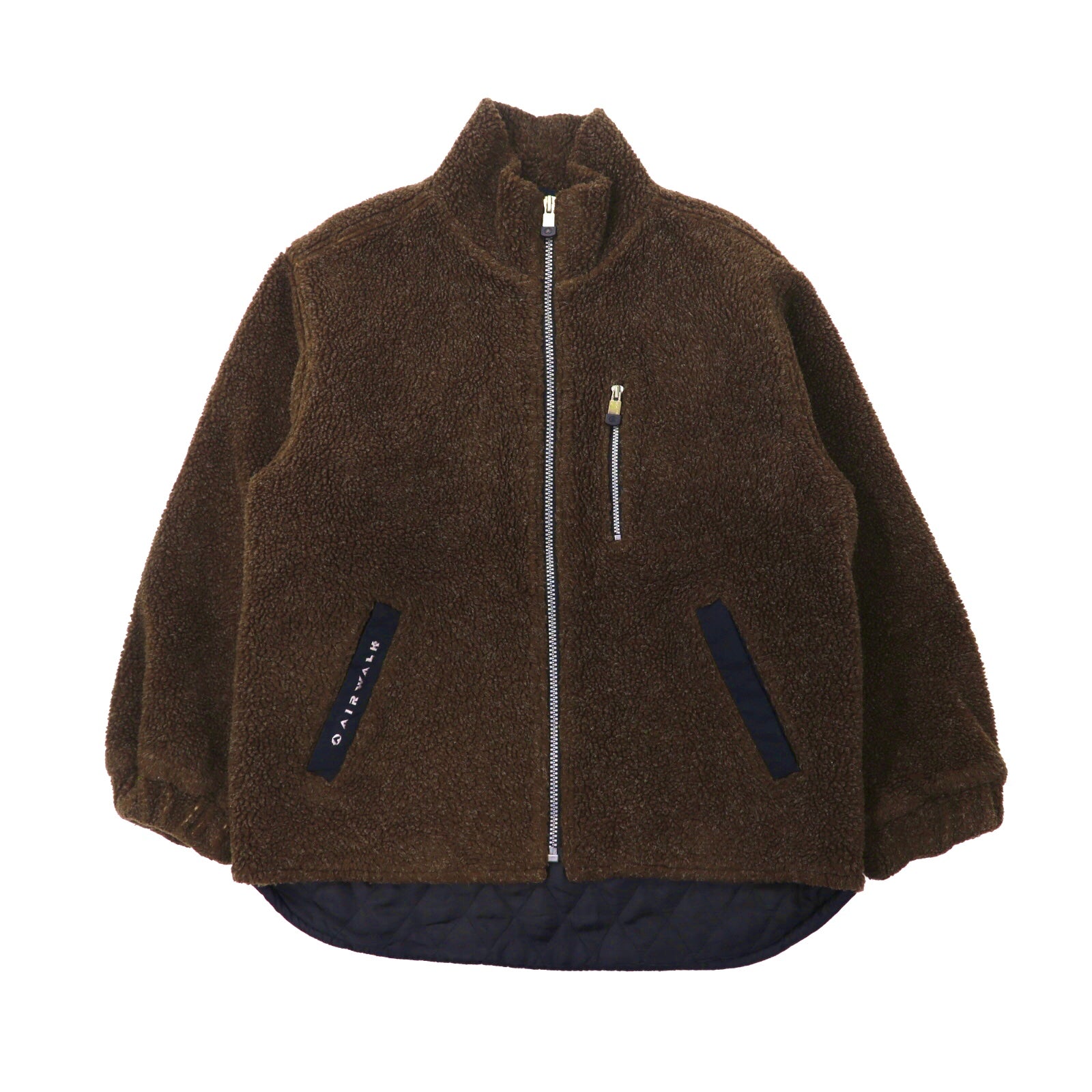 AIR WALK Boa Fleece Jacket M Brown Quilting Liner Big Size – 日本