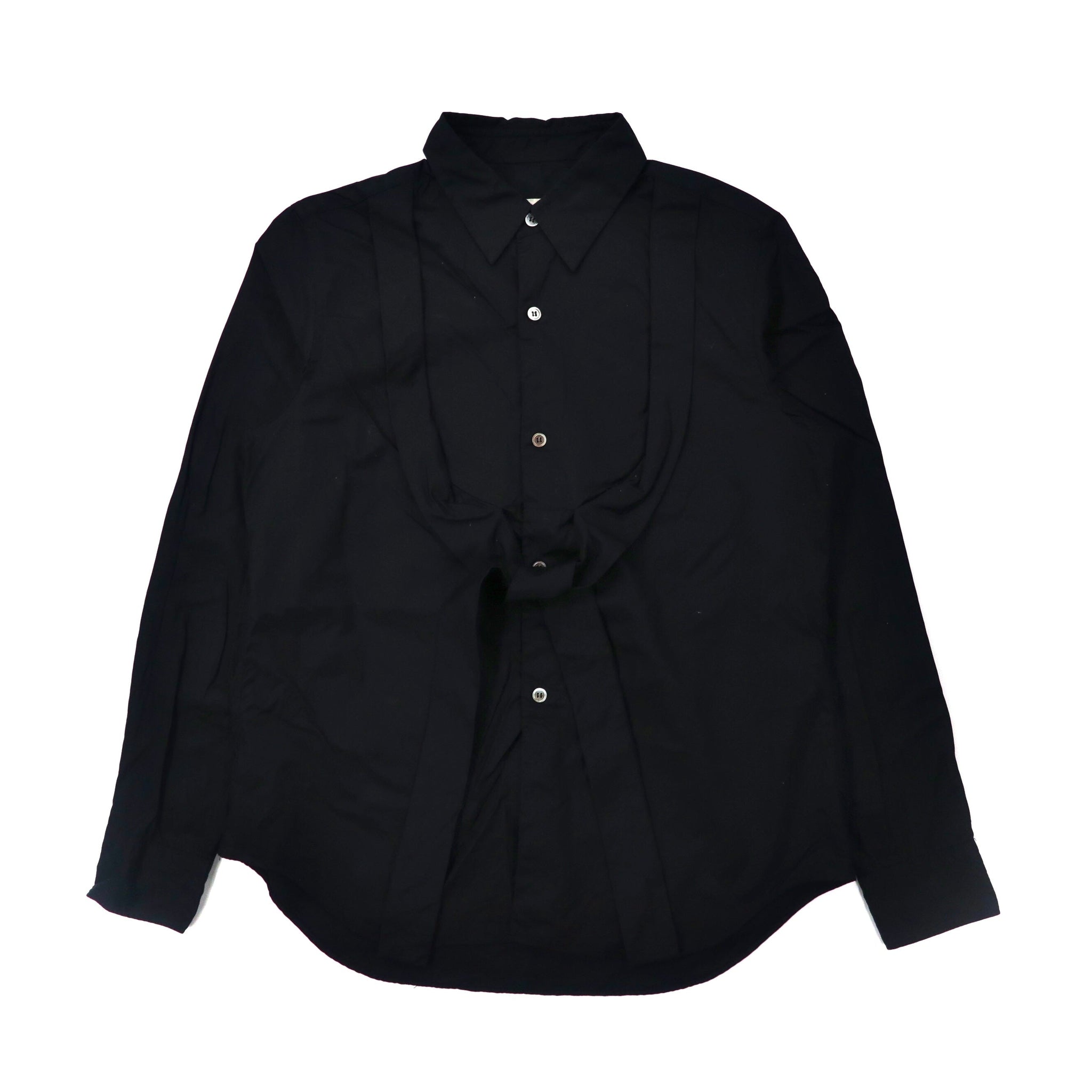 COMME des GARCONS shirt M black cotton Made in Japan – 日本 