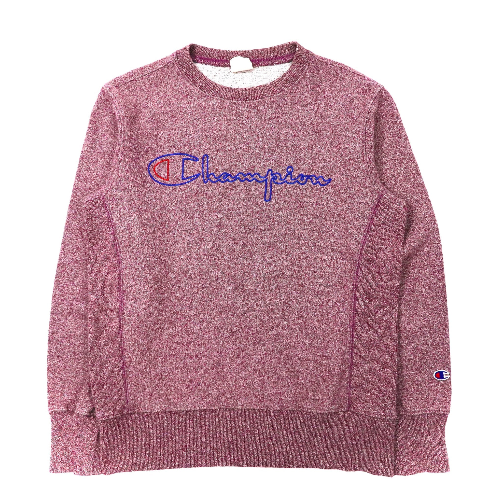 CHAMPION Reverse Weave Sweatshirt M Red Cotton Single Color