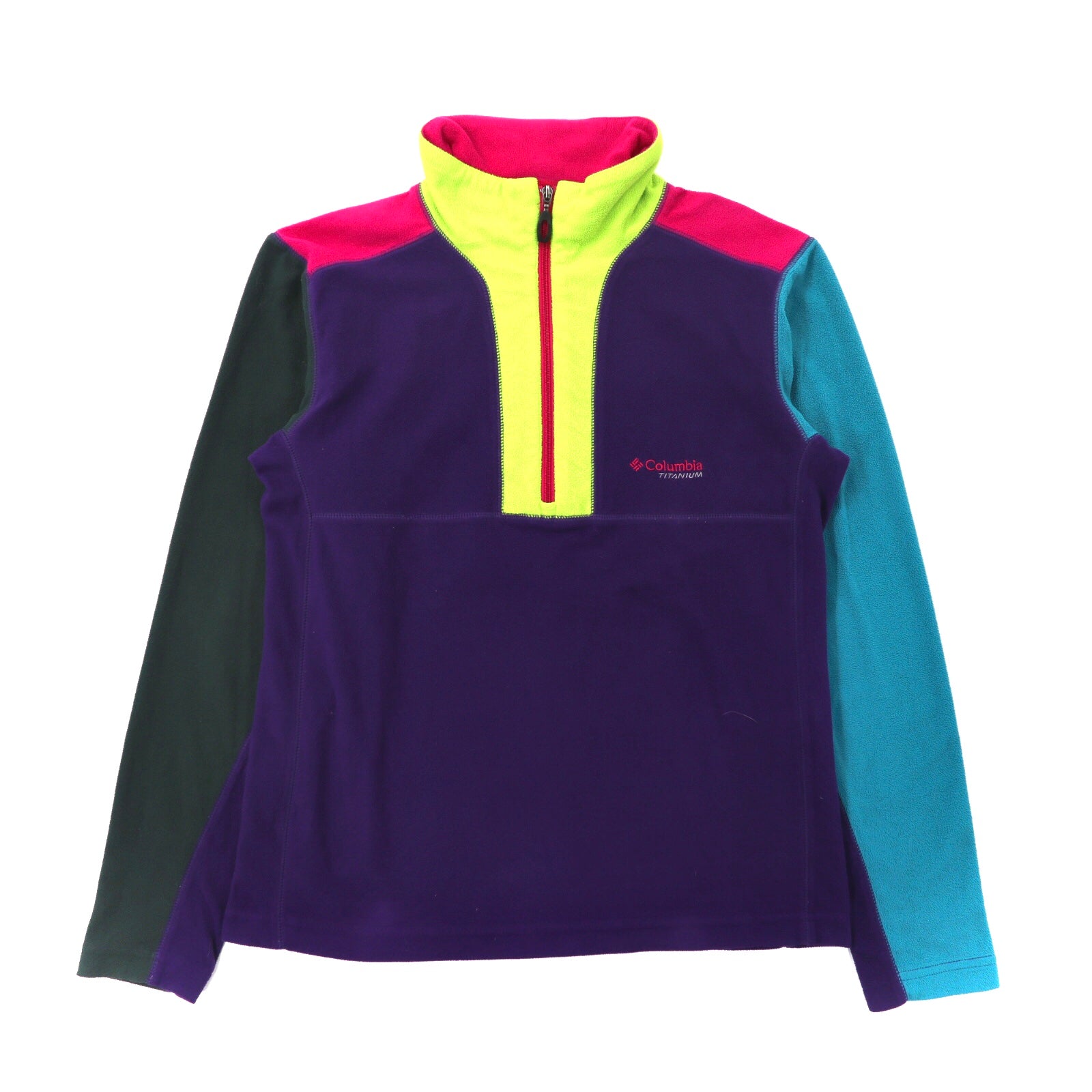 COLUMBIA Half Zip Freestops M Multicolor Polyester Titanium – 日本