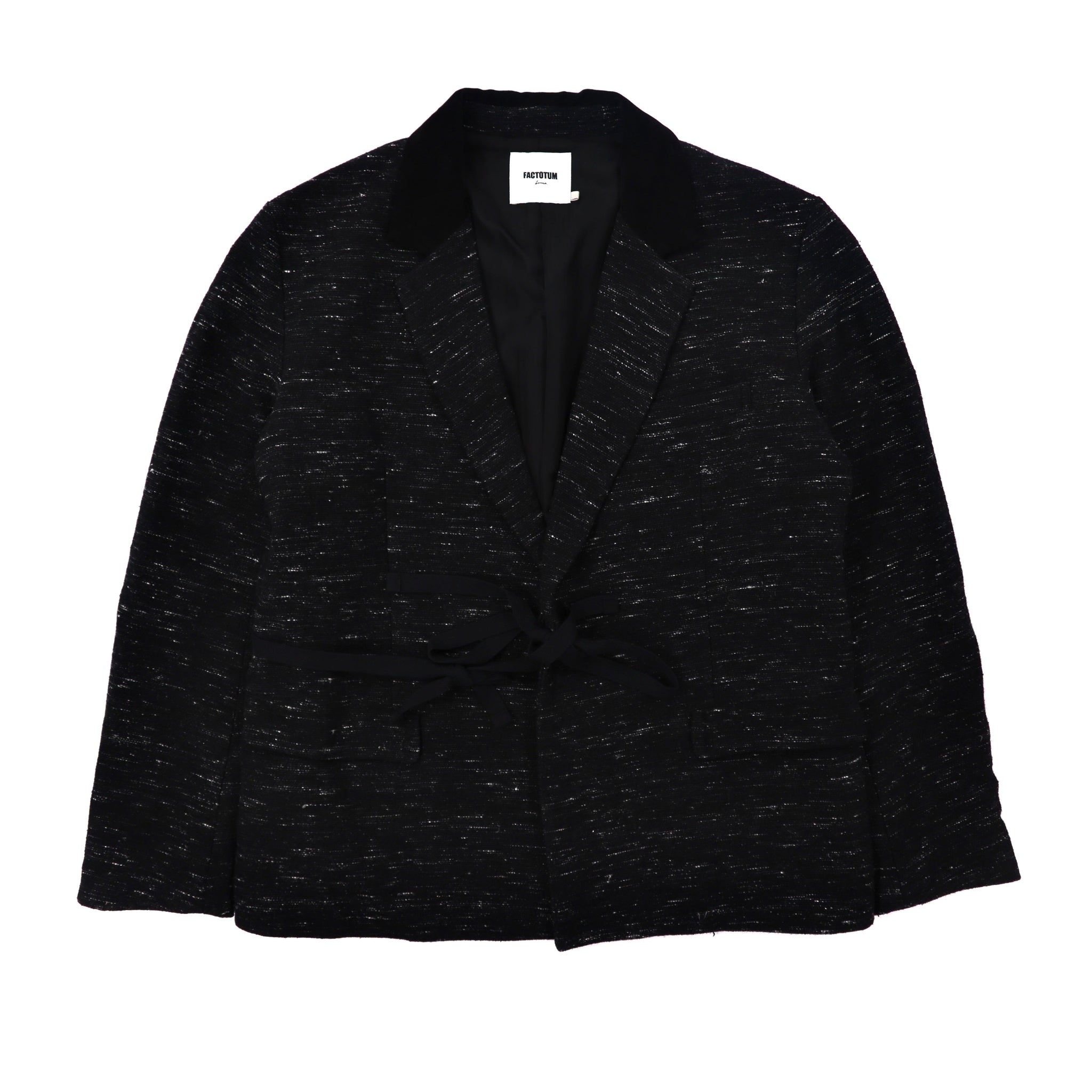 Factotum Jacket 46 Black Wool 01010130 – 日本然リトテ