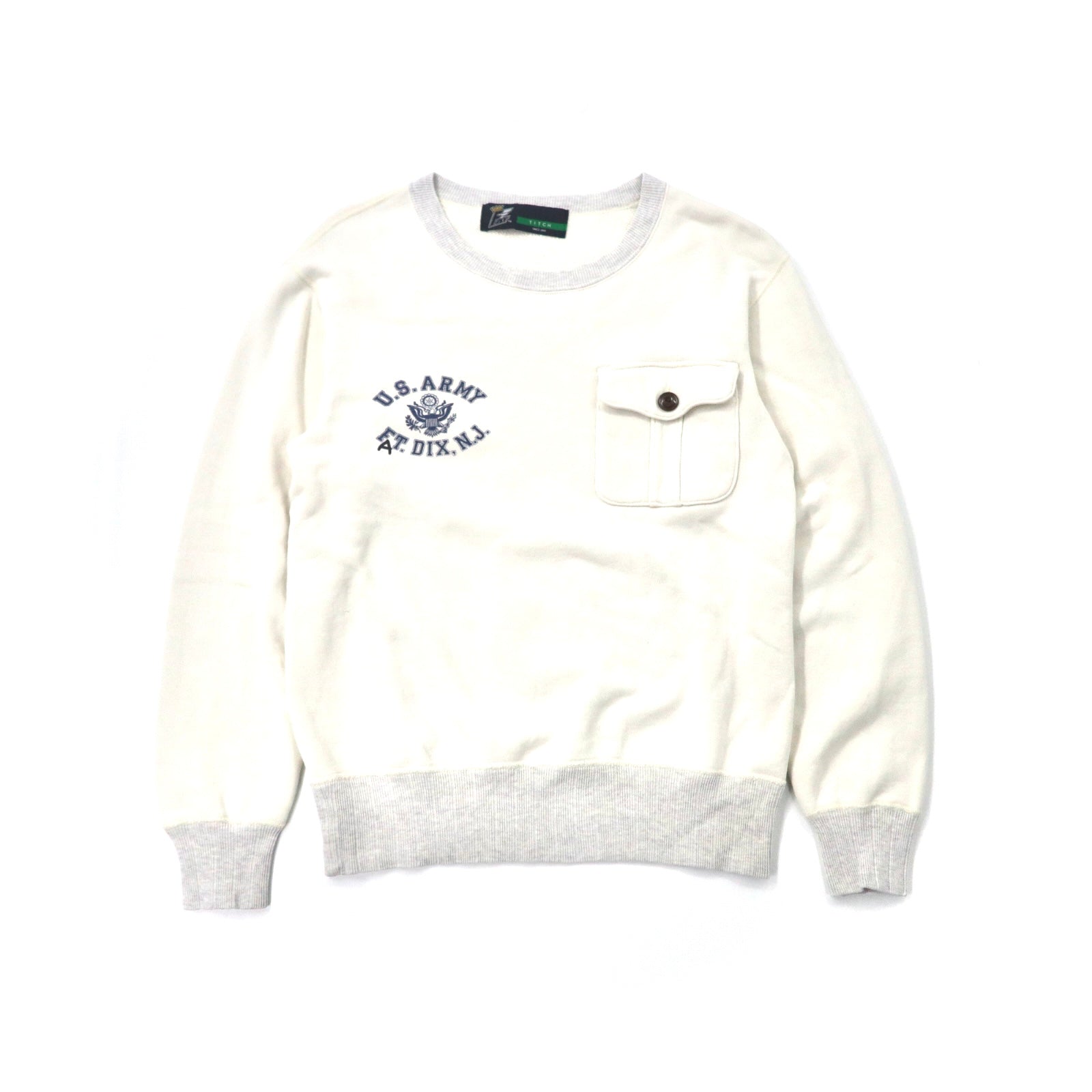 ニット/セーターFAT HERITAGE BEIGE TITCH Mサイズ ニットセーター - www.livroracional.com.br