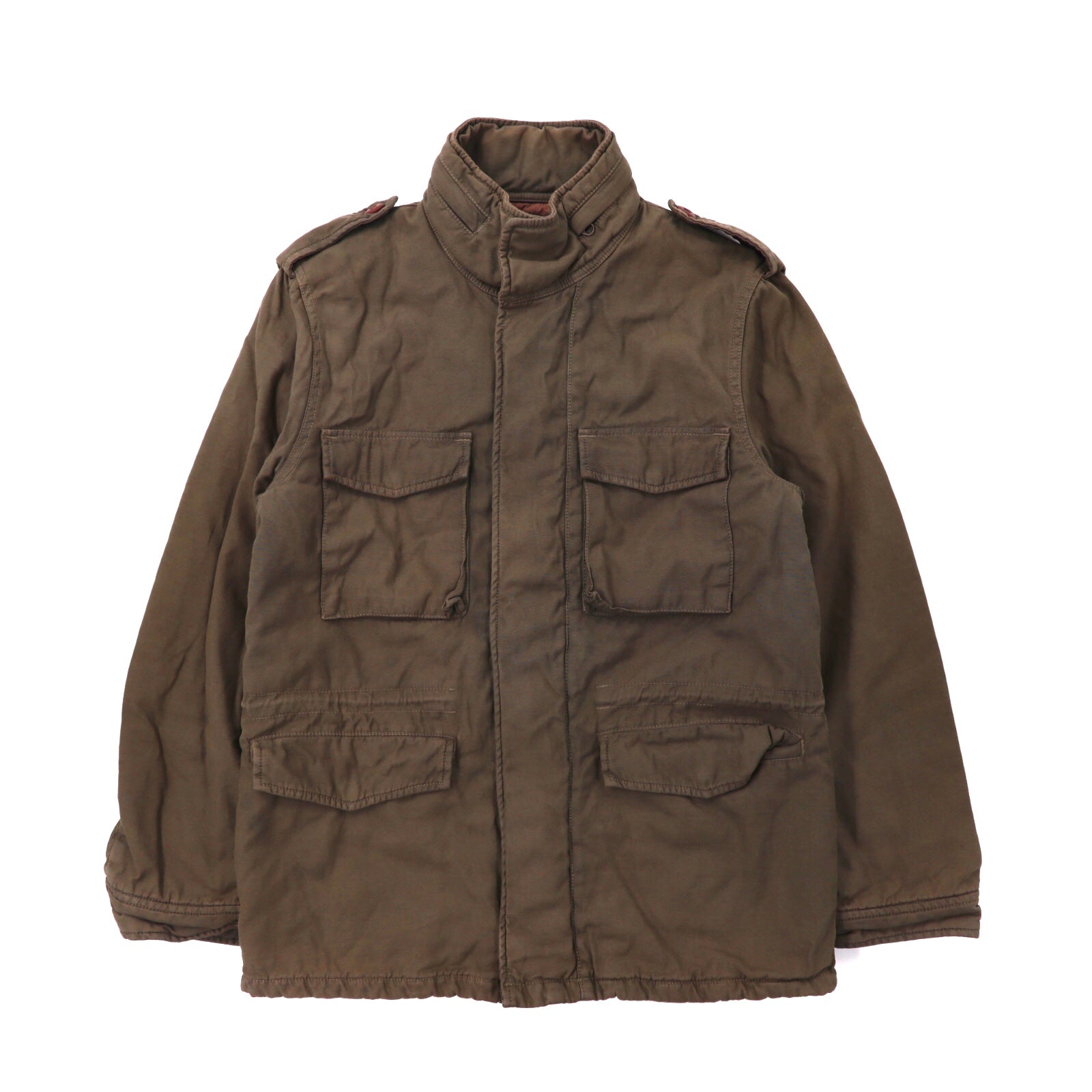 GAIJIN MADE Military Jacket 38 KHAKI Cotton – 日本然リトテ