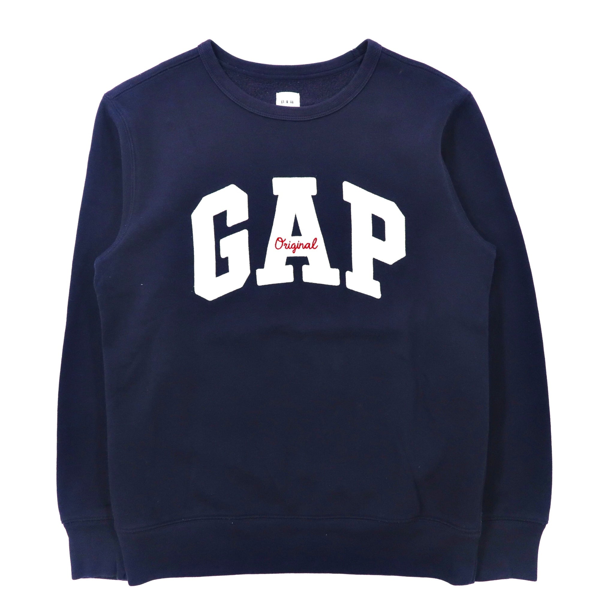 GAP ビッグロゴスウェット XS ネイビー コットン 裏起毛 – 日本然リトテ