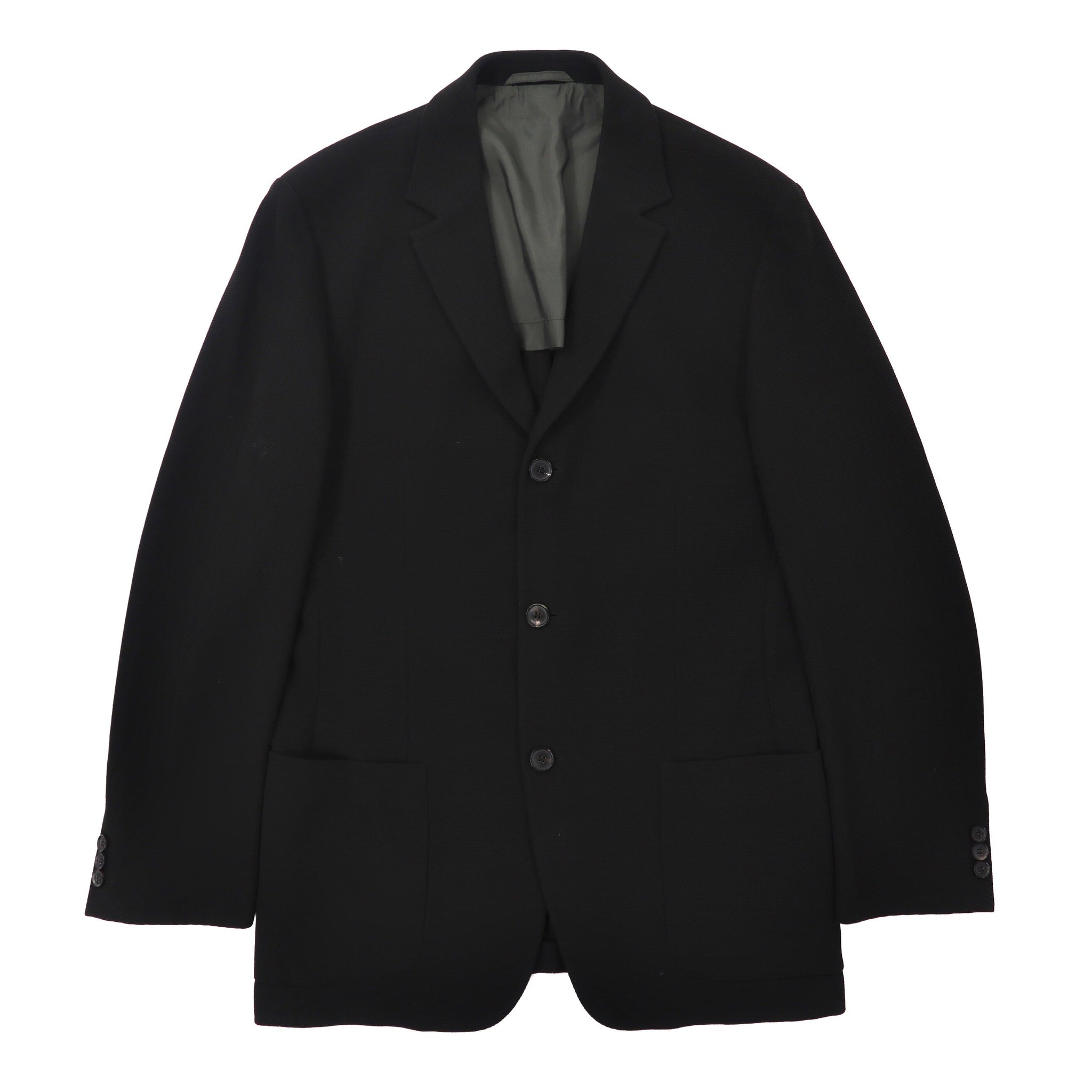 HUGO BOSS 3B Tailored Jacket 50 Black Cotton Italian MADE – 日本然 