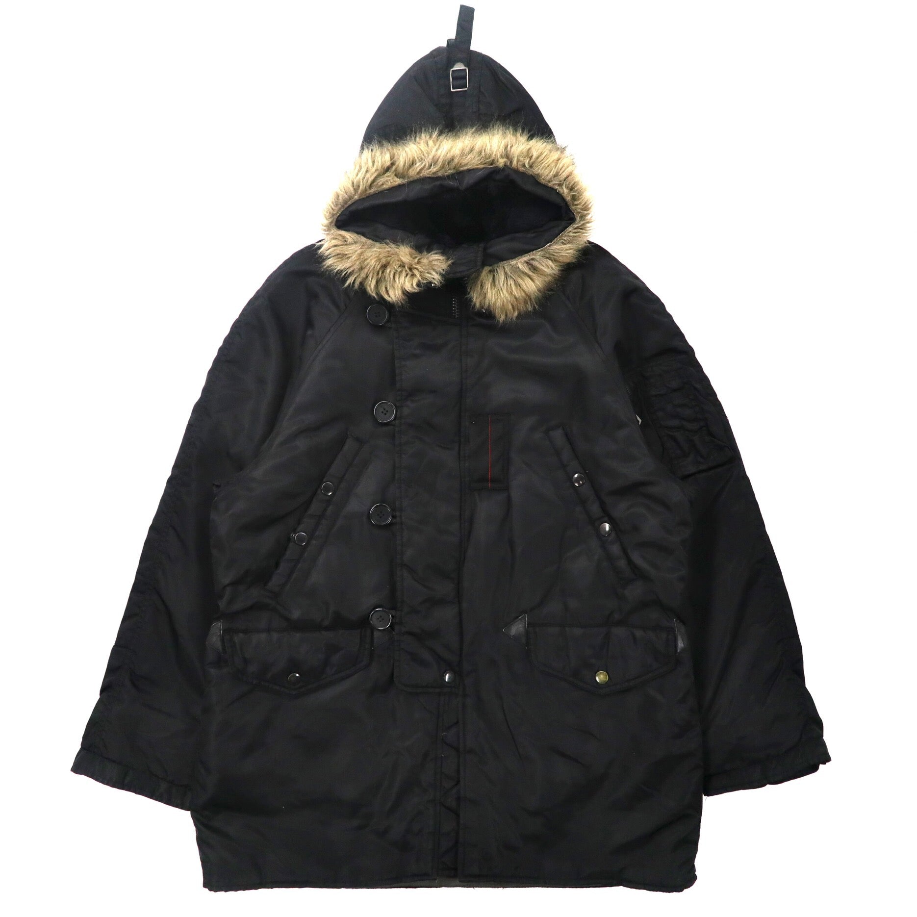 AVIREX N-3B Flight Jacket S Black Nylon Draw Code 244711 – 日本然 