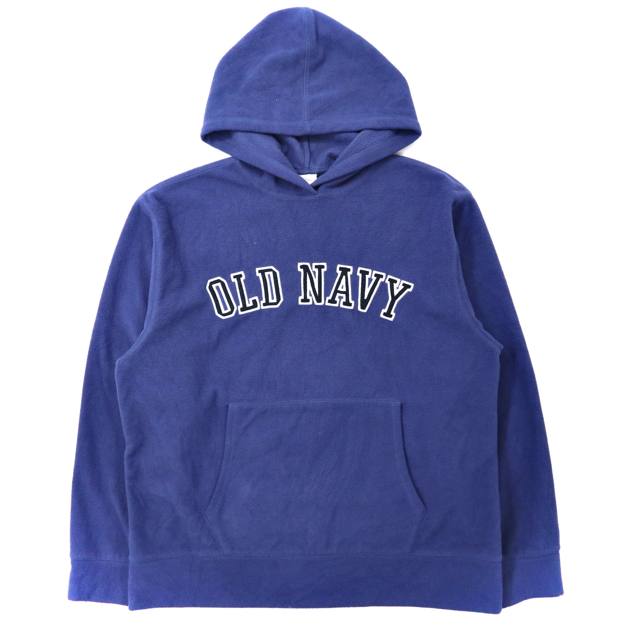 OLD NAVY プルオーバー フリースパーカー L ブルー ビッグサイズ 90