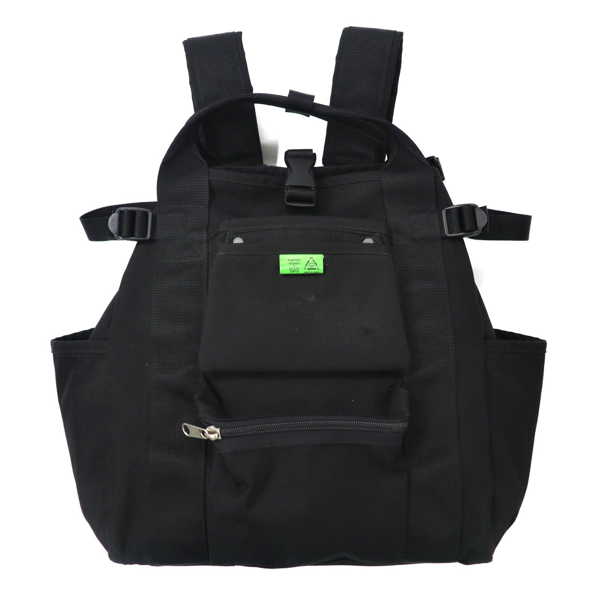 PORTER 2way backpack backpack Union Union 782-08691 Black