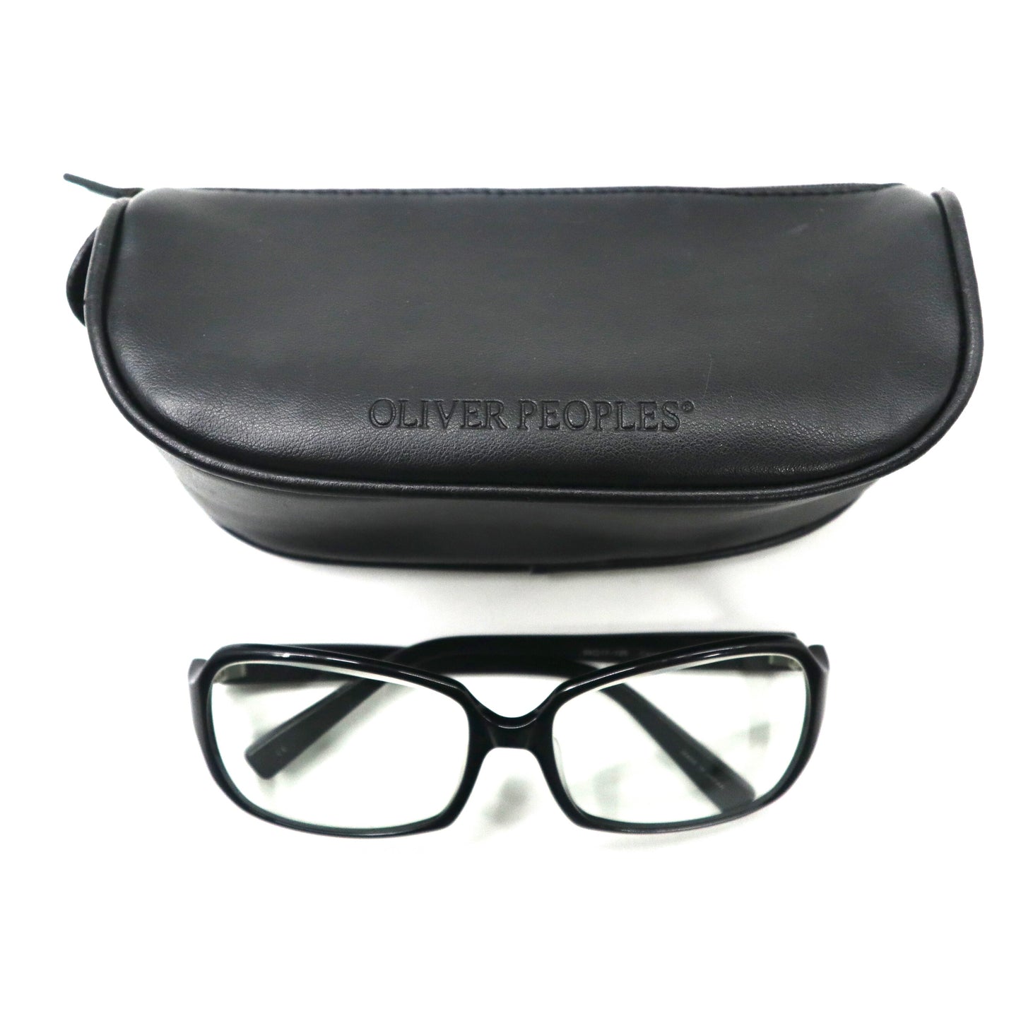 OLIVER PEOPLES 伊達メガネ サングラス スクエア ブラック 59-17-125 Candice-P 日本製