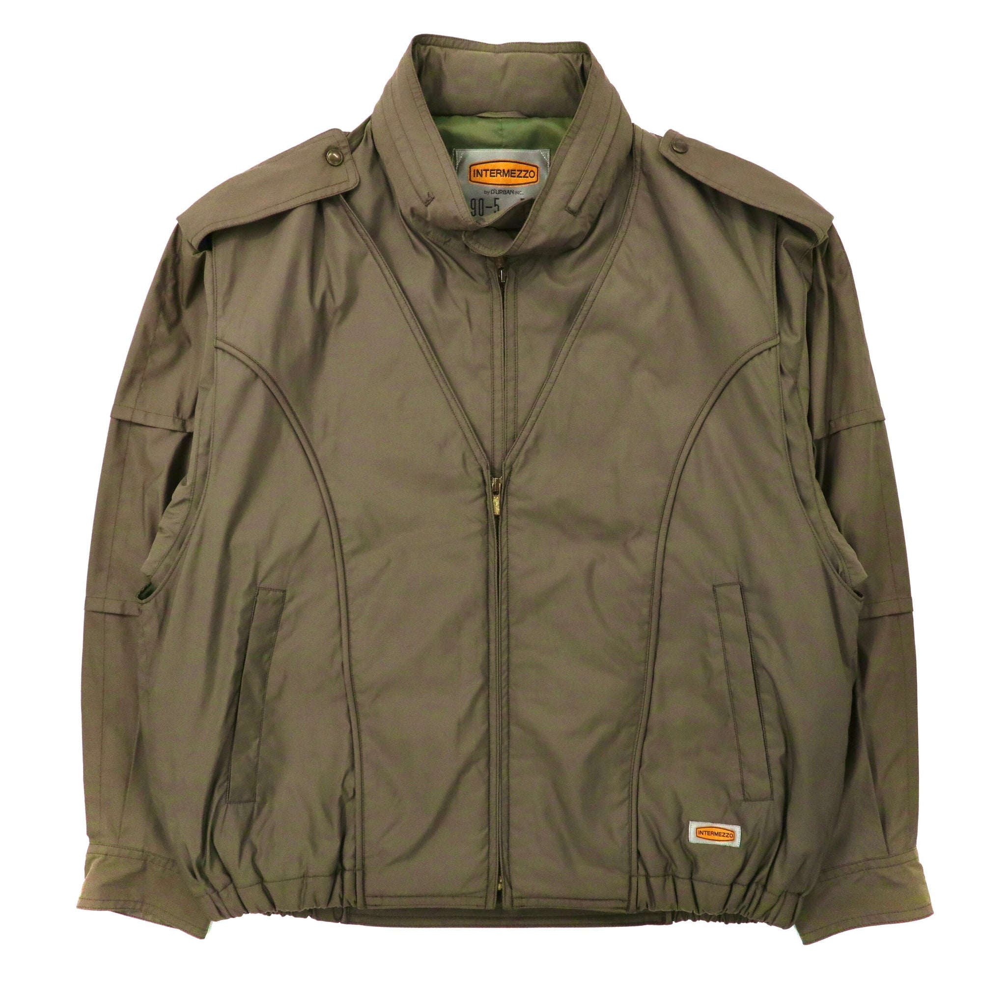 INTERMEZZO BY D'URBAN Layered Bomber Jacket M KHAKI Polyester