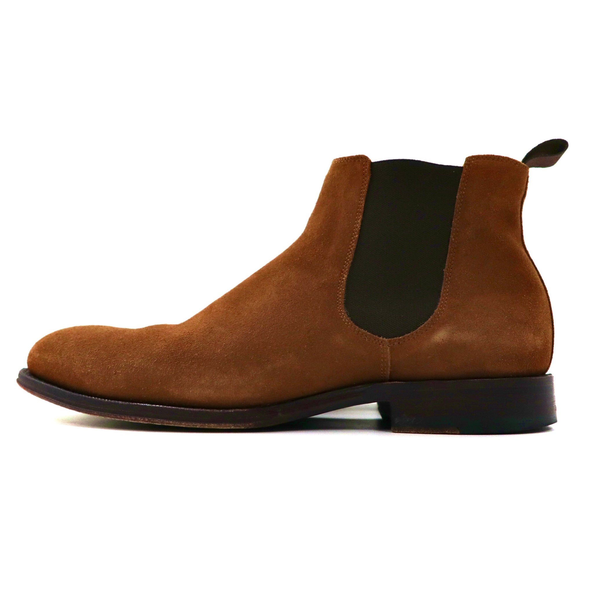 JALAN SRIWIJAYA Chelsea Boots US7 Brown SUEDE Leather Goodyear