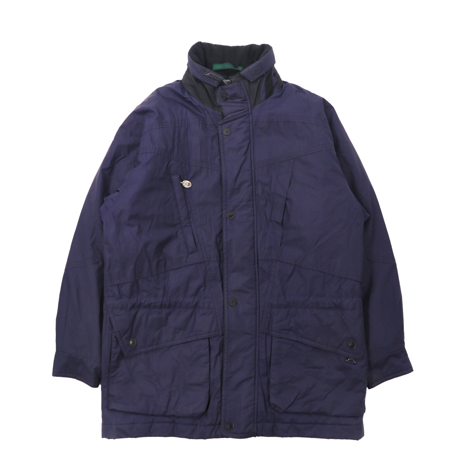 Kempel Work Coat 48 Navy Nylon Drop 80's Made in German – 日本